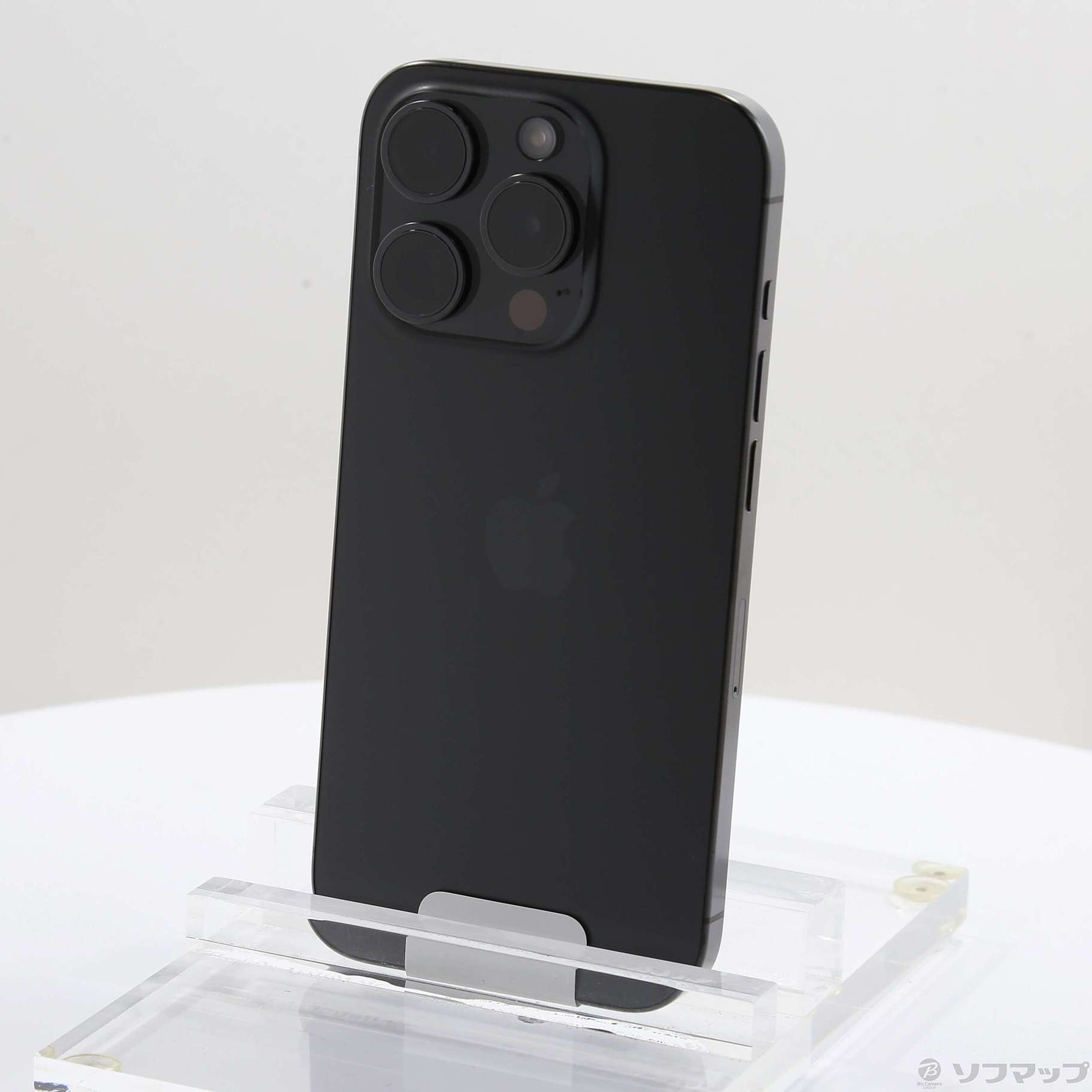 中古】iPhone15 Pro 128GB ブラックチタニウム MTU73J／A SIMフリー