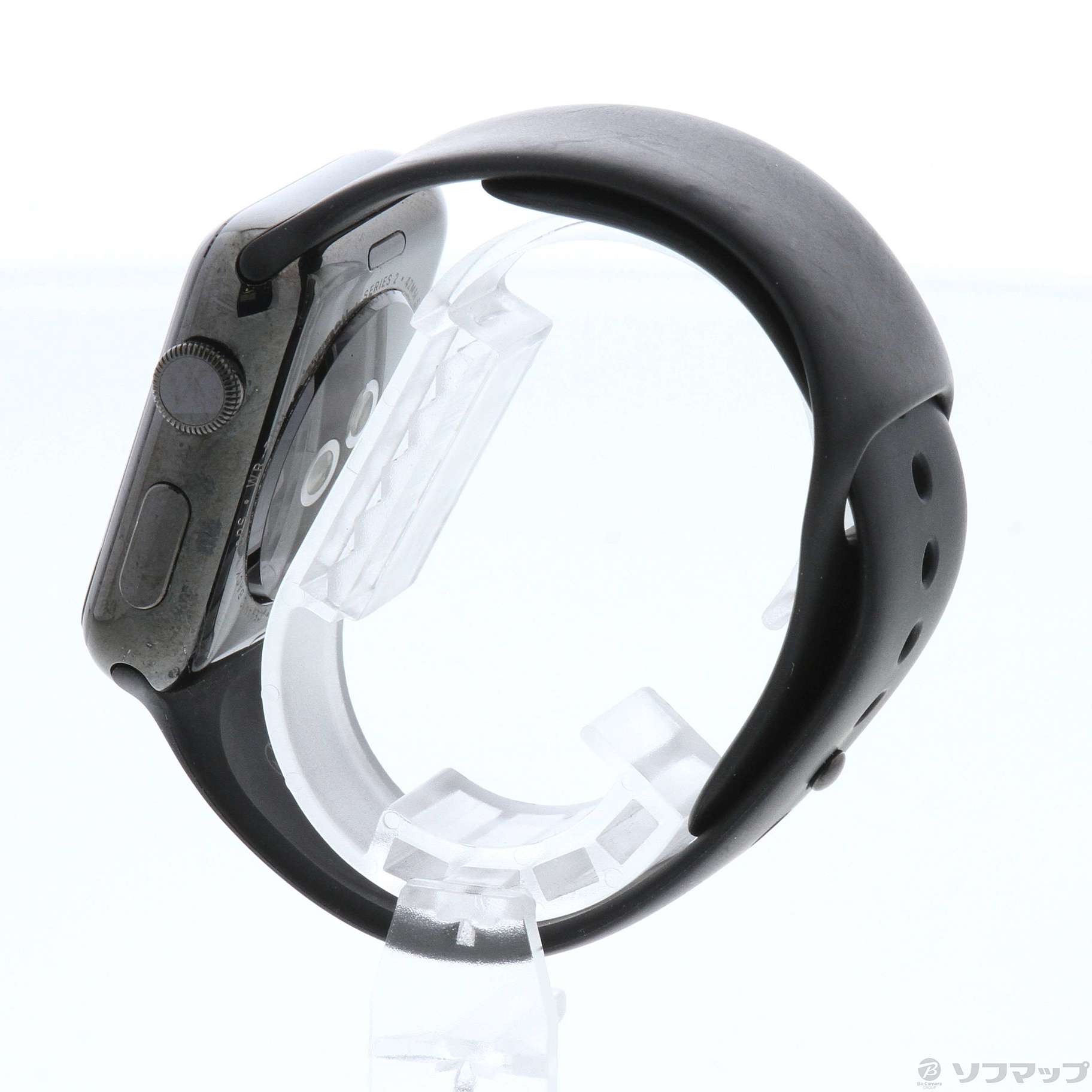 中古】Apple Watch Series 2 42mm スペースブラックステンレススチール 