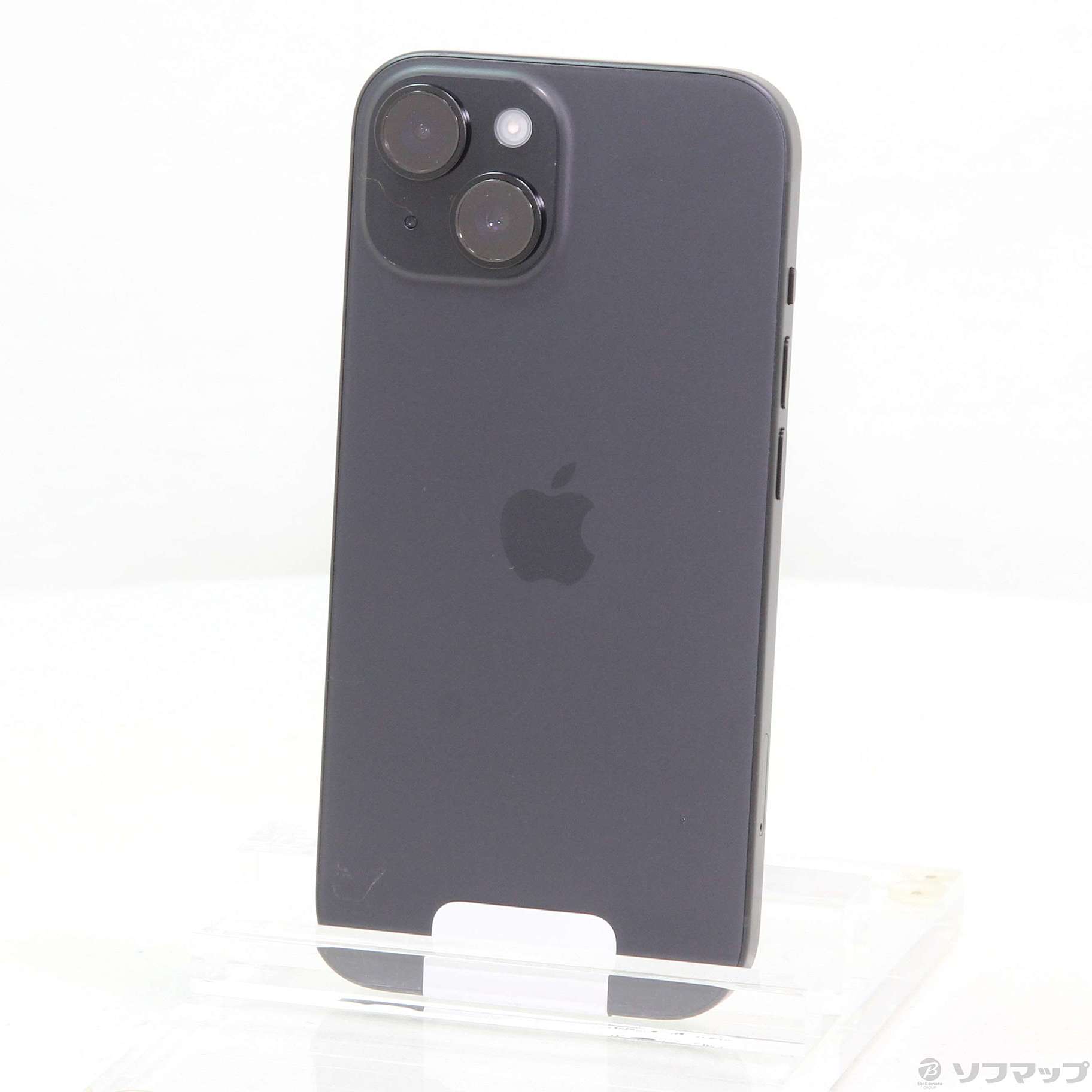中古】iPhone15 128GB ブラック MTMH3J／A SIMフリー [2133052259671 