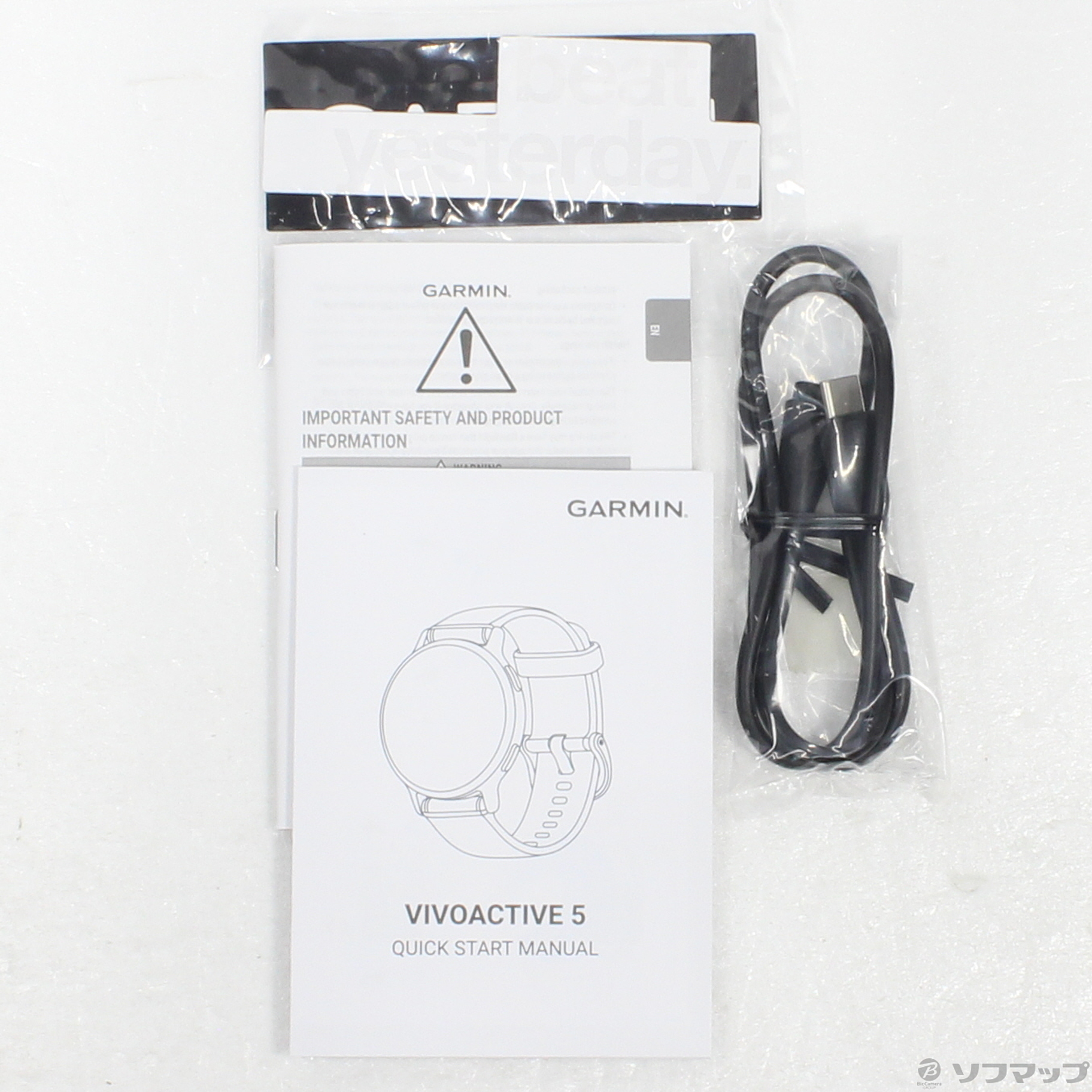 中古】vivoactive 5 ブラック 010-02862-40 [2133052272755] - リコレ 