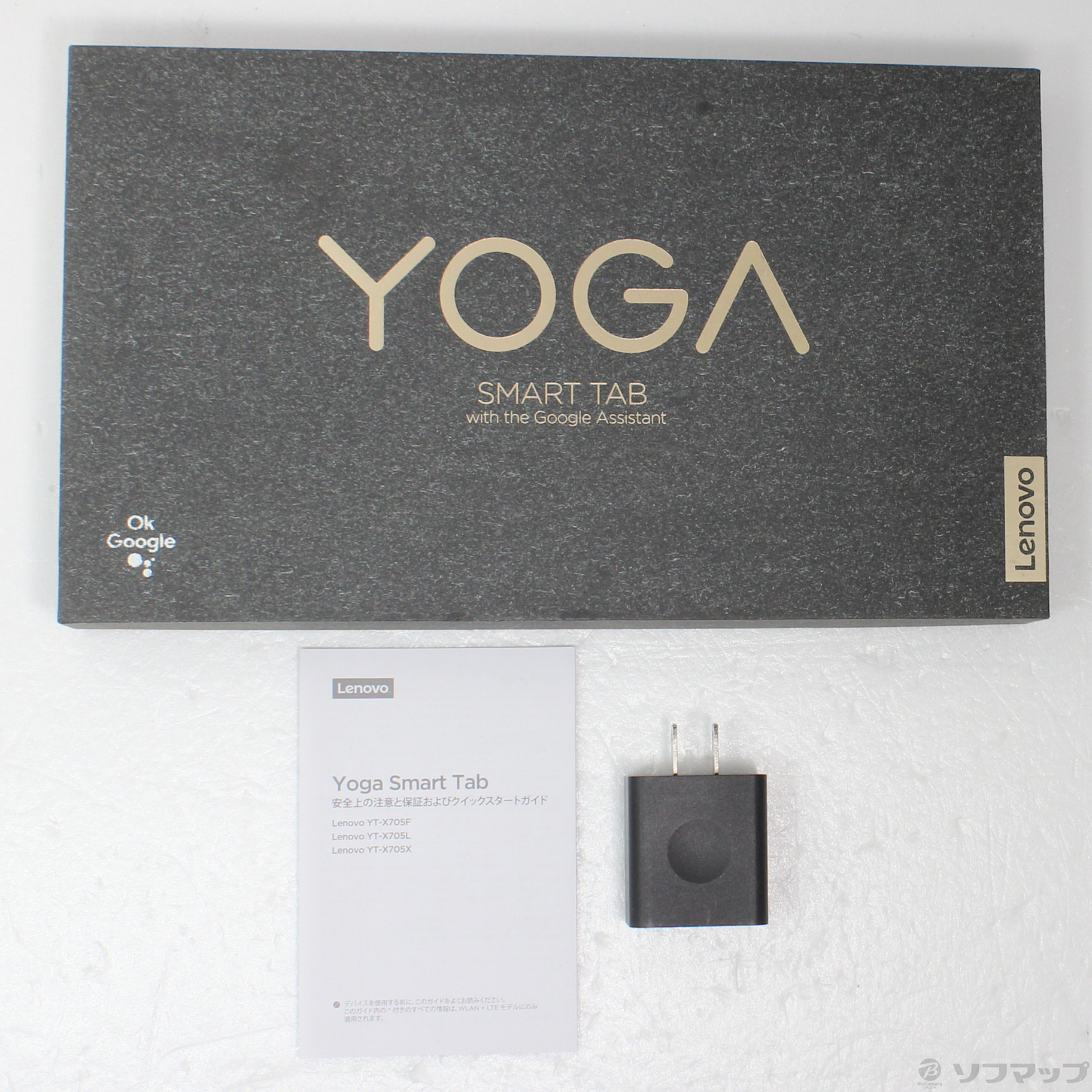 中古品YOGA Smart Tab 64GB铁杆灰色ZA3V0052JP Wi-Fi|no邮购是Sofmap 