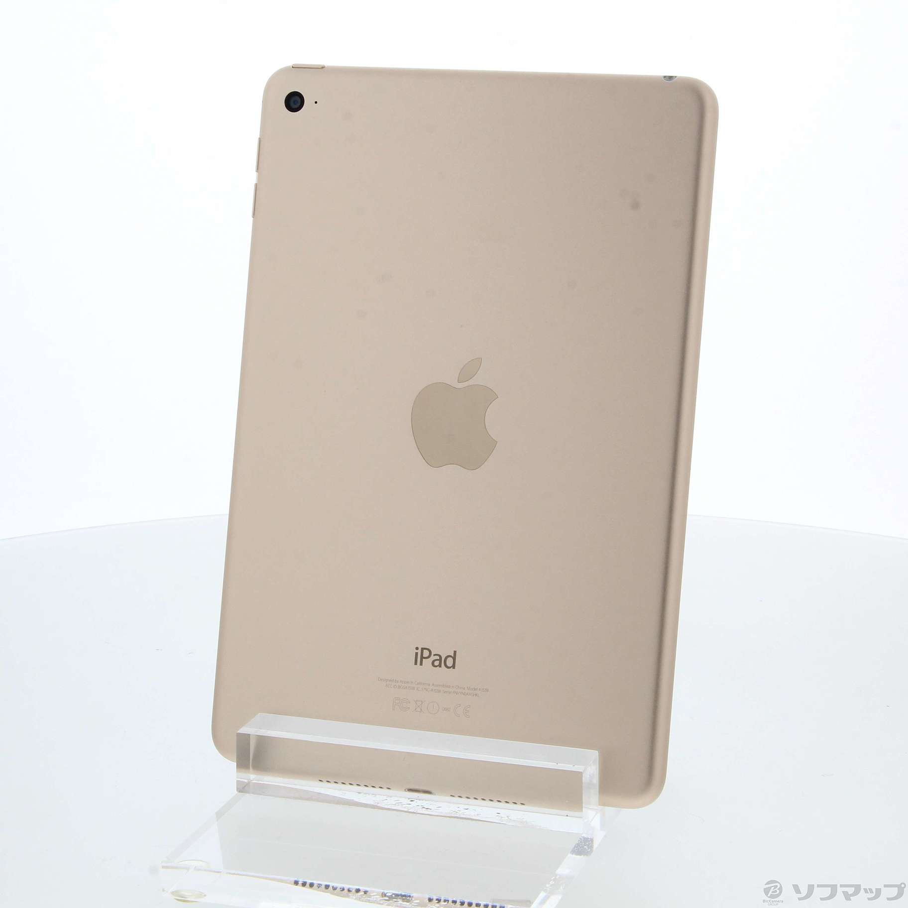 スマホ/家電/カメラ【付属品未使用】iPad mini4 Wi-Fi 128GB Gold