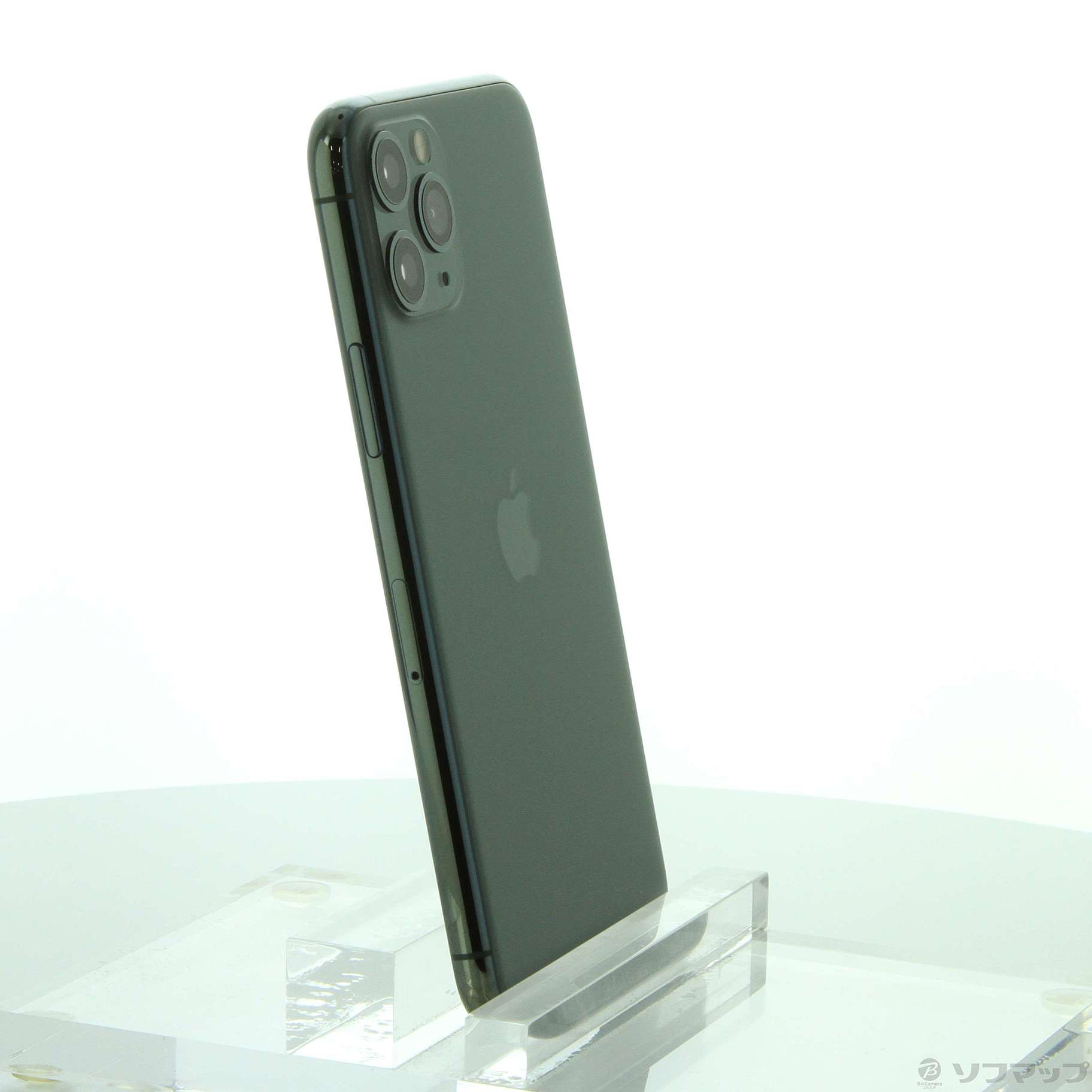 中古】iPhone11 Pro 256GB ミッドナイトグリーン MWCC2J／A SoftBank 