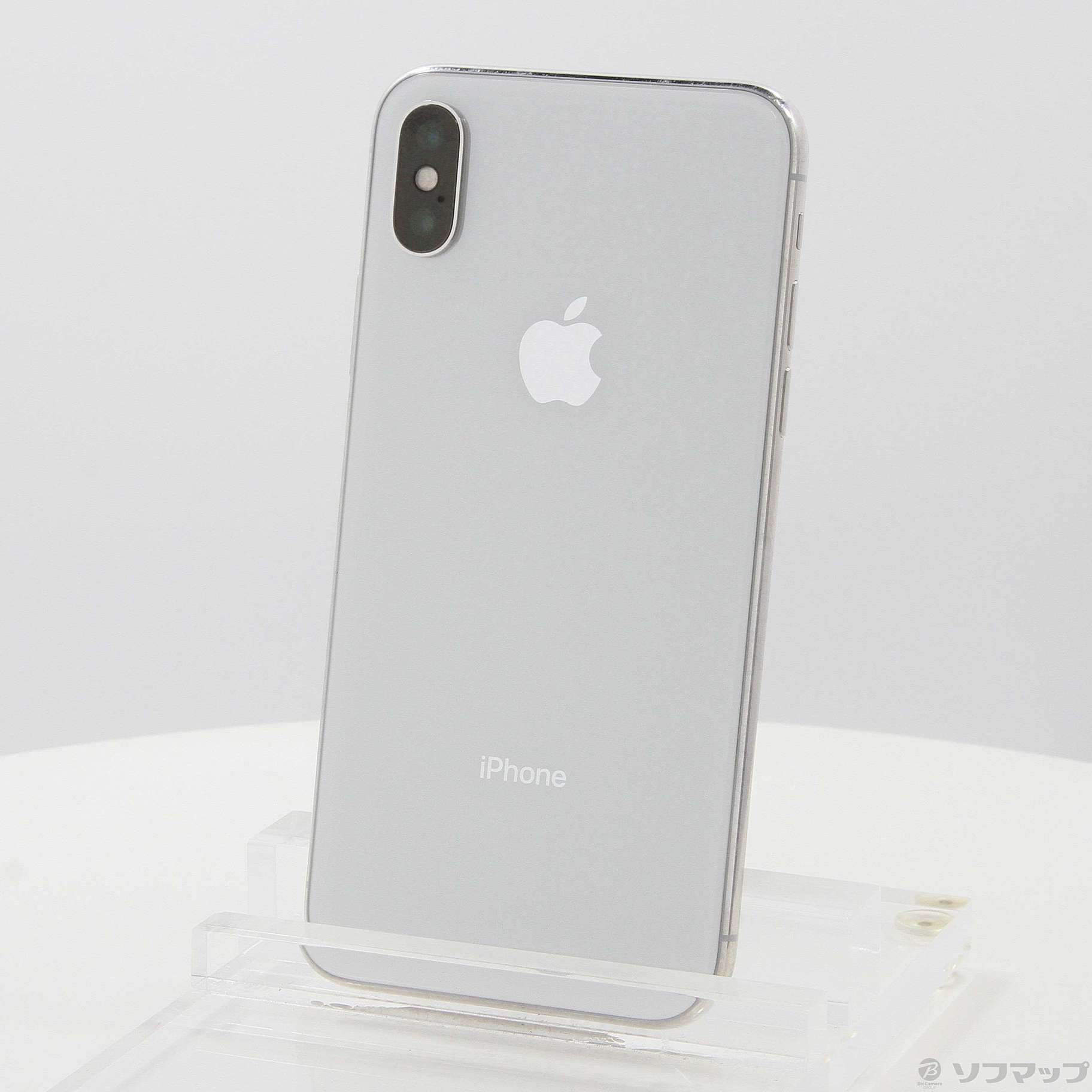 中古】iPhoneX 256GB シルバー MQC22J／A SIMフリー [2133052289111] - リコレ！|ビックカメラグループ  ソフマップの中古通販サイト