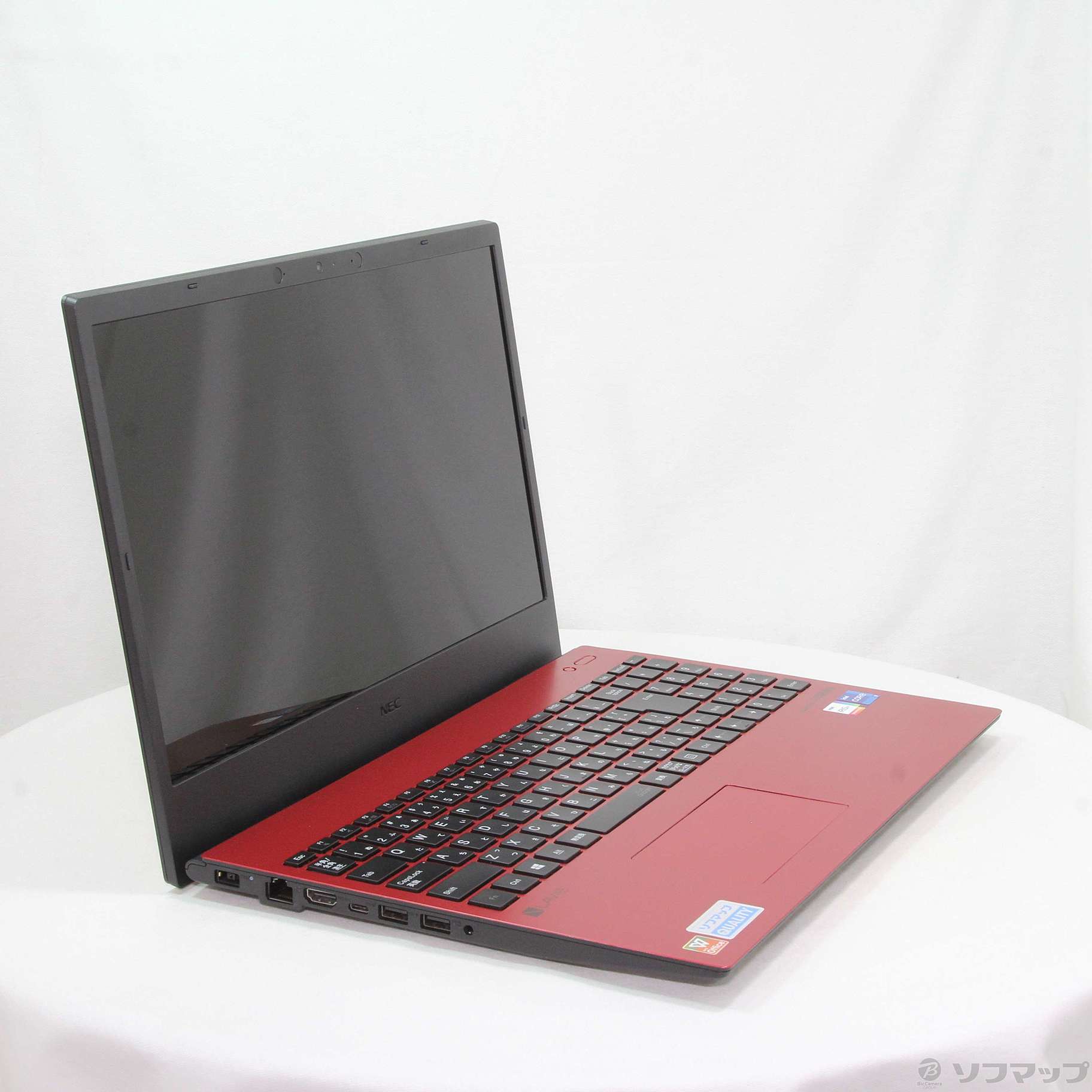 中古】LAVIE N15 PC-N1575BAR-E3 カームレッド／ブラック 〔Windows 10 ...