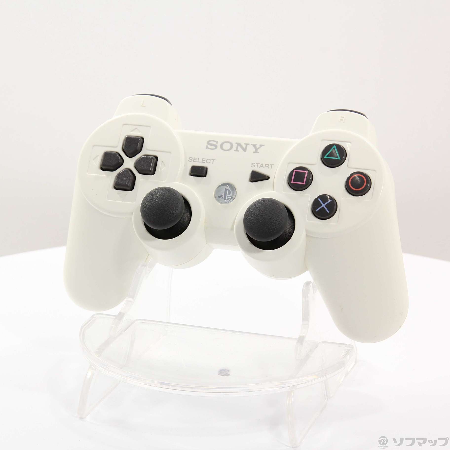 〔中古品〕 ワイヤレスコントローラ DUALSHOCK 3 CECH-ZC2JLW クラシック・ホワイト