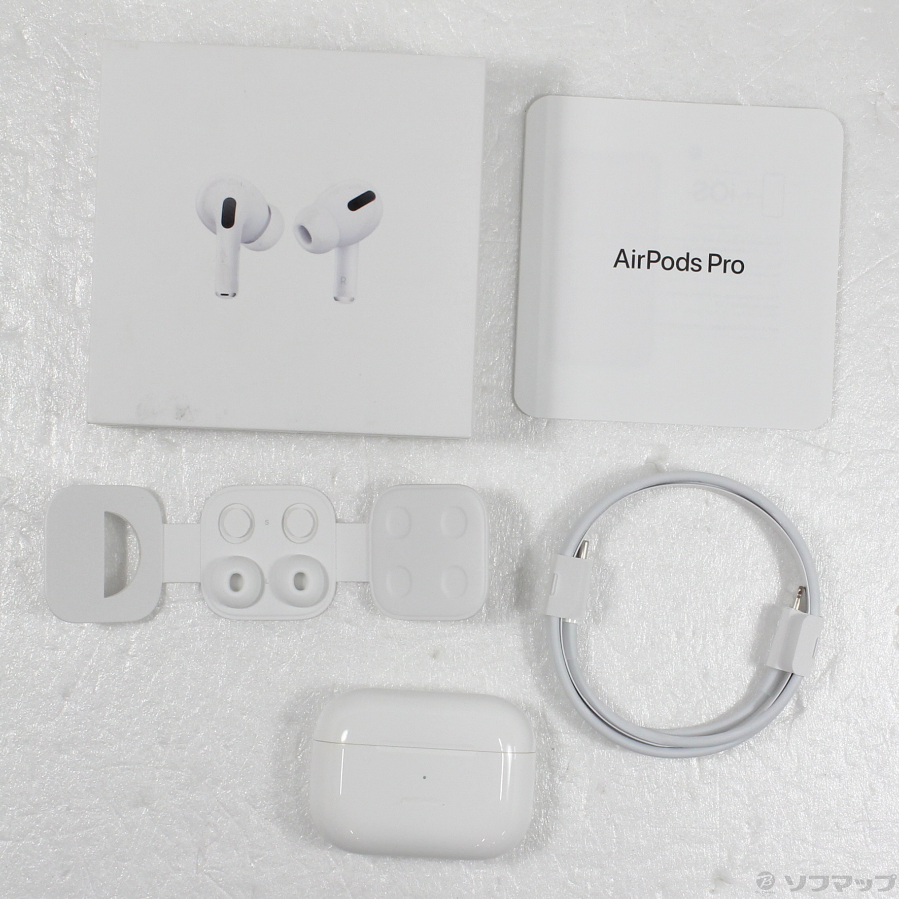 中古】セール対象品 AirPods Pro 第1世代 MWP22J／A キズ大