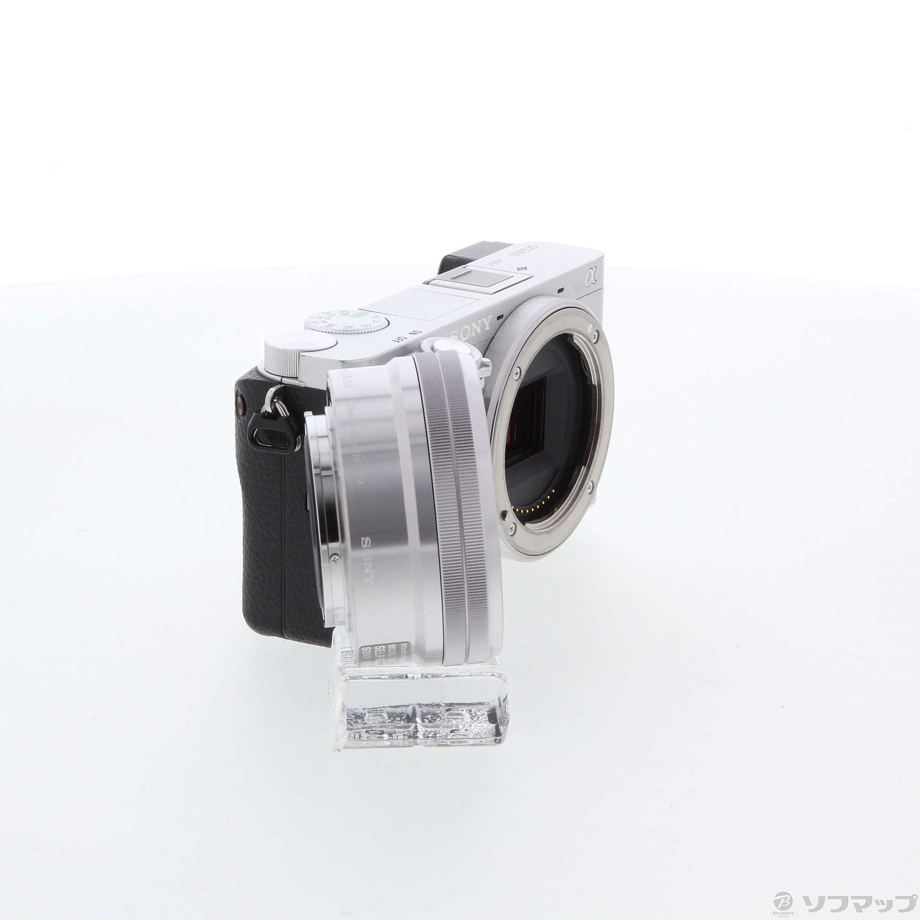 中古】α6400 ILCE-6400L パワーズームレンズキット シルバー