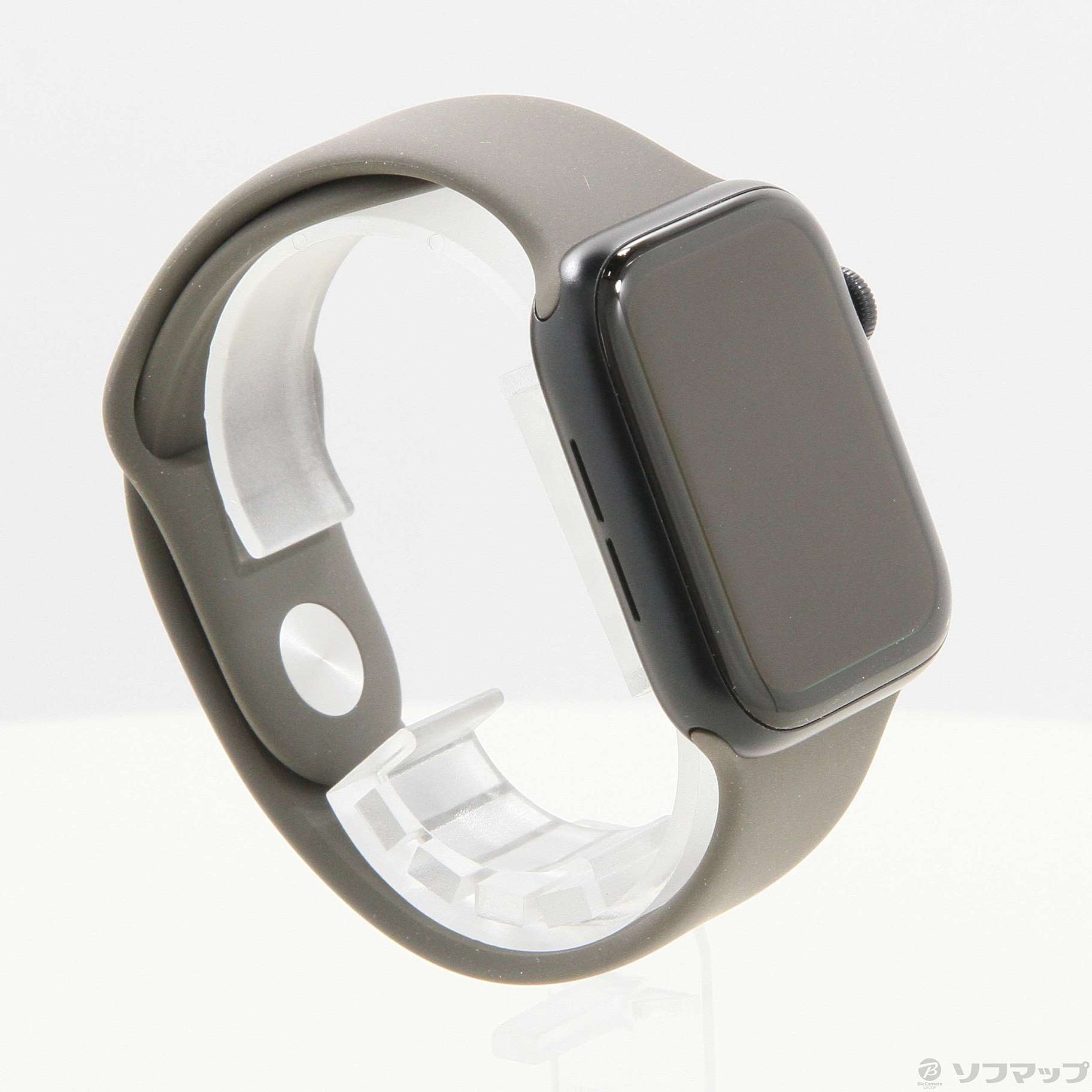 Apple Watch SE 第2世代 GPS 44mm ミッドナイトアルミニウムケース クレイスポーツバンド