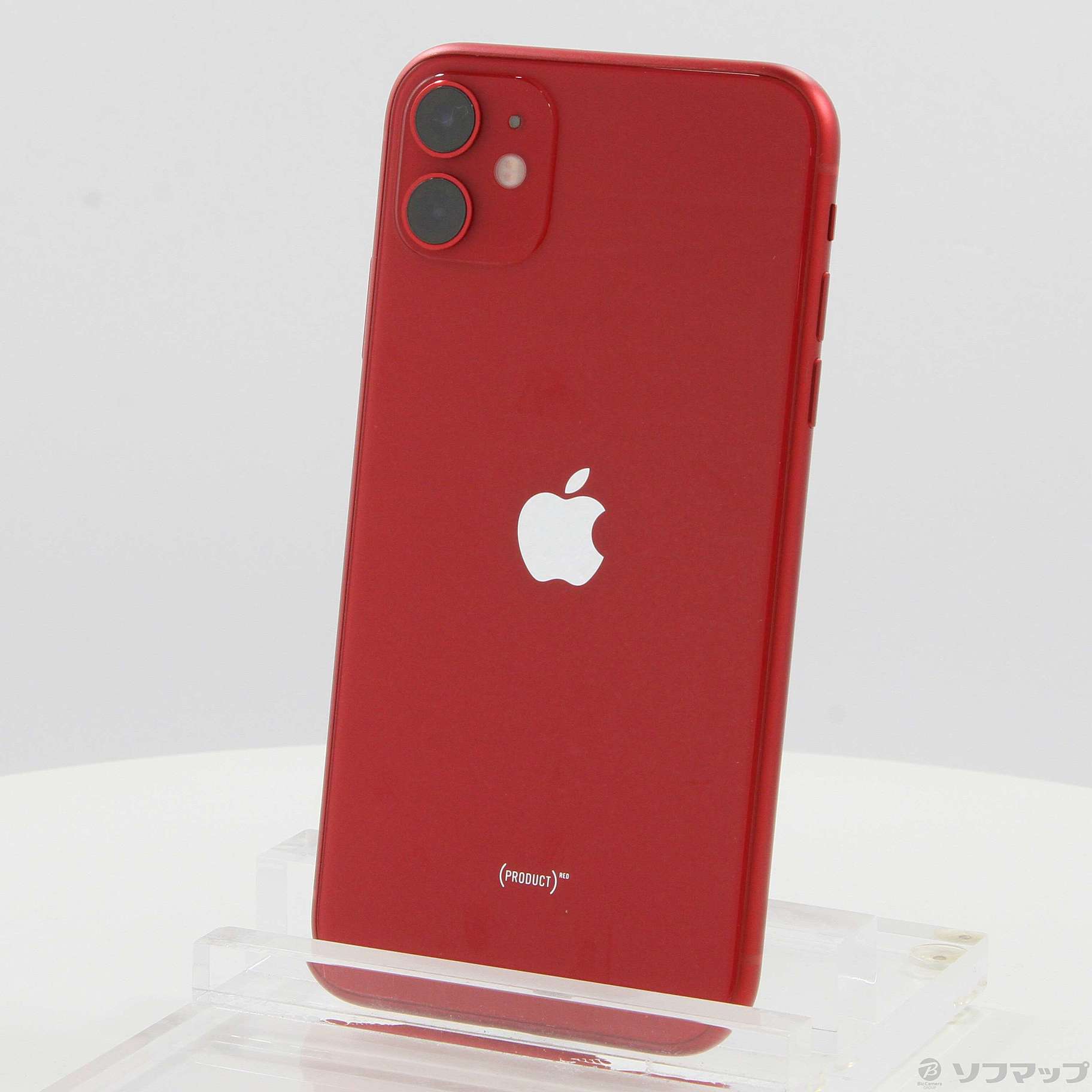 中古】iPhone11 128GB プロダクトレッド MWM32J／A SIMフリー