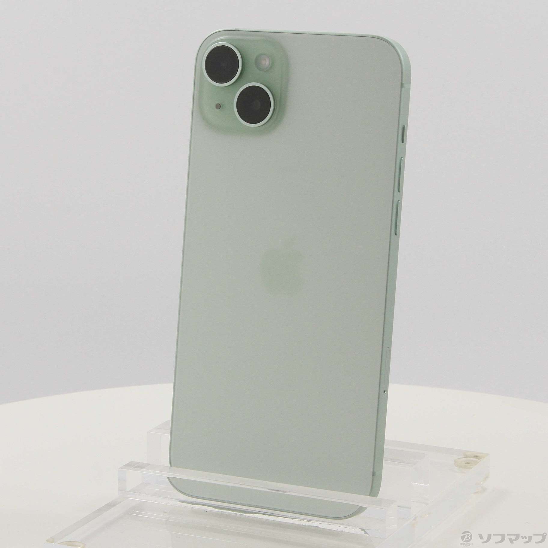 iPhone15 plus 美品 グリーン 中古】iPhone15 Plus 256GB グリーン MU0Q3J／A SIMフリー