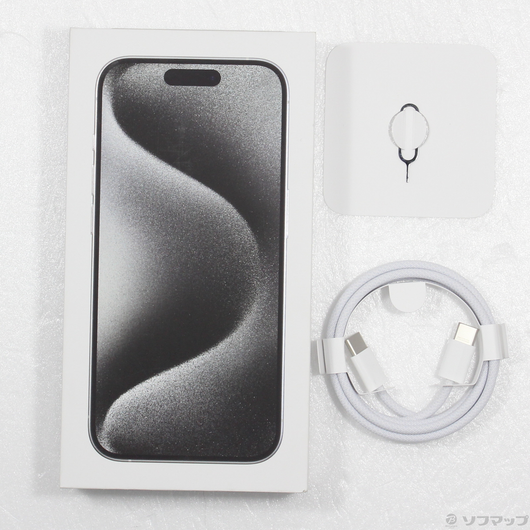 中古】iPhone15 Pro 128GB ホワイトチタニウム MTU83J／A SIMフリー ...