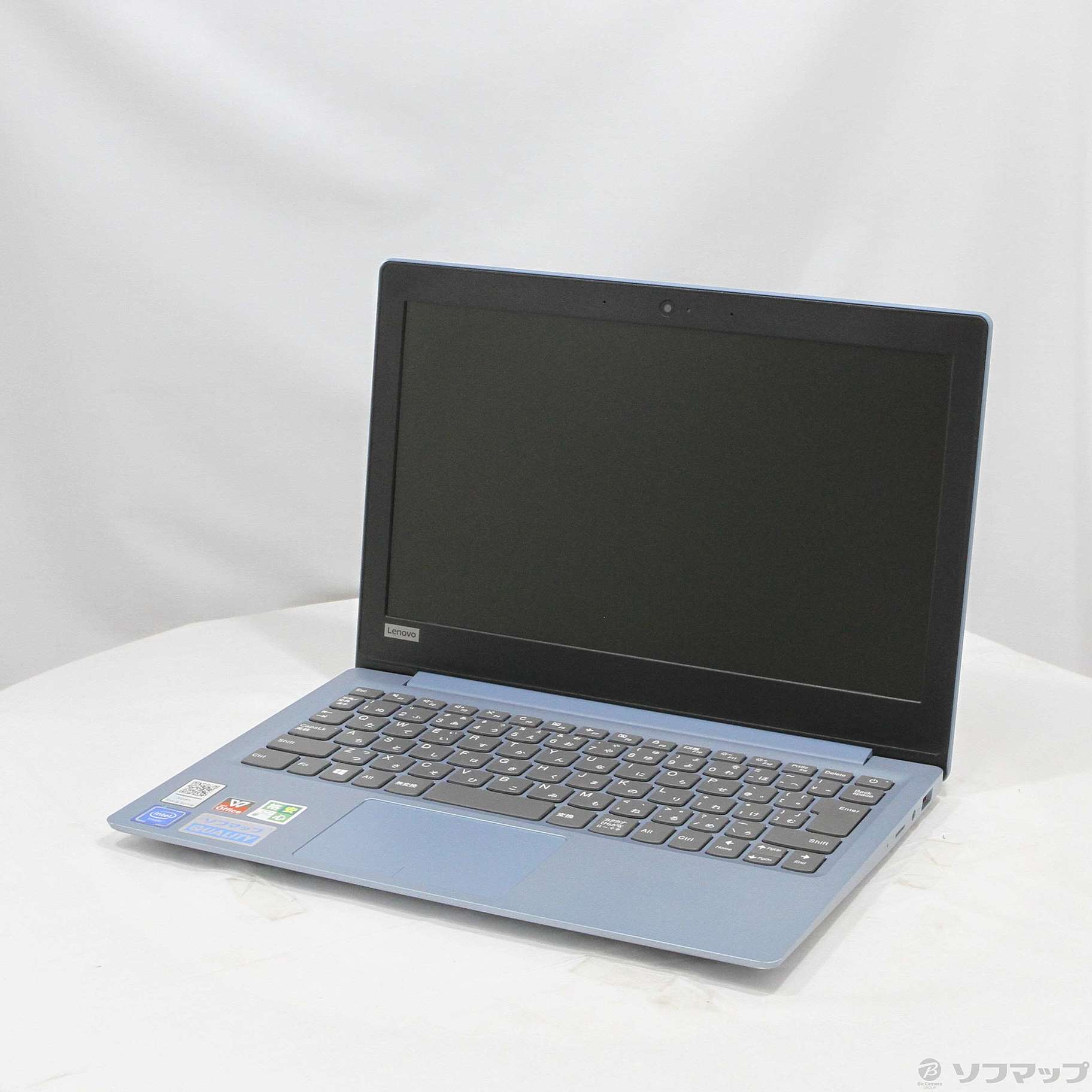 中古】格安安心パソコン ideapad 120S 81A4004RJP デニムブルー 〔Windows 10〕 ［Celeron N3350  (1.1GHz)／4GB／SSD128GB／11.6インチワイド］ [2133052317463] - リコレ！|ビックカメラグループ  ソフマップの中古通販サイト