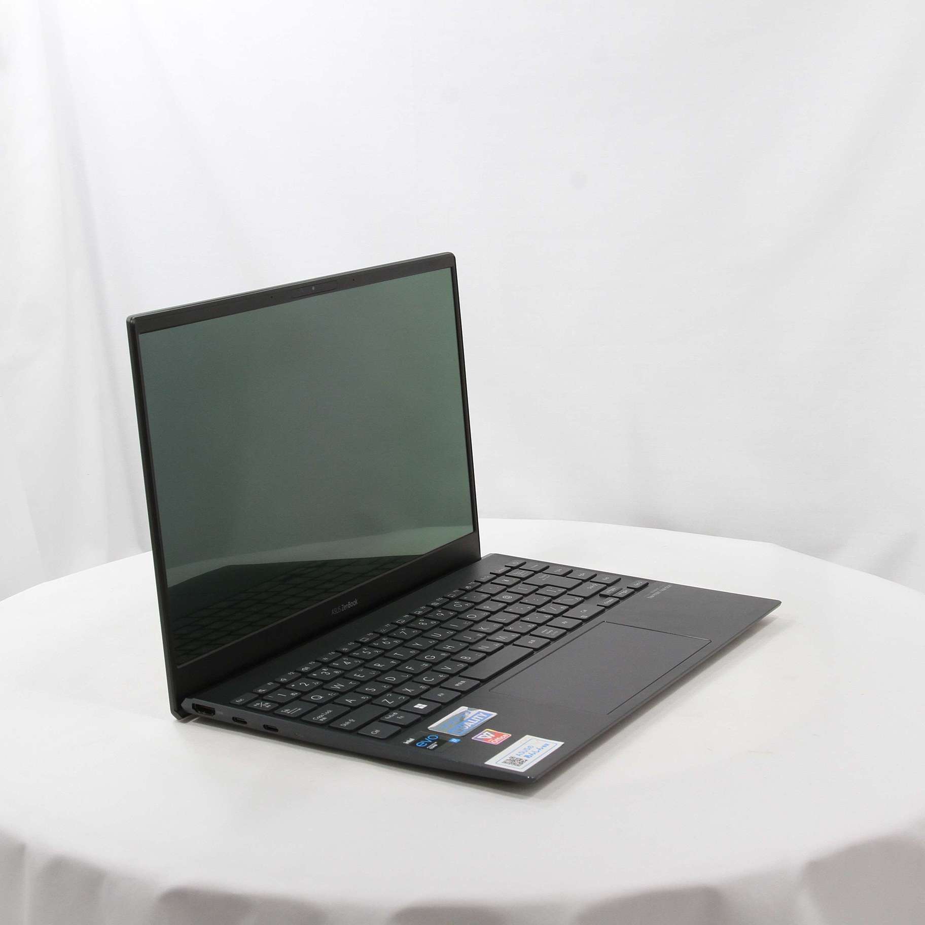 中古】ZenBook 13 OLED UX325EA UX325EA-KG738WS パイングレー 