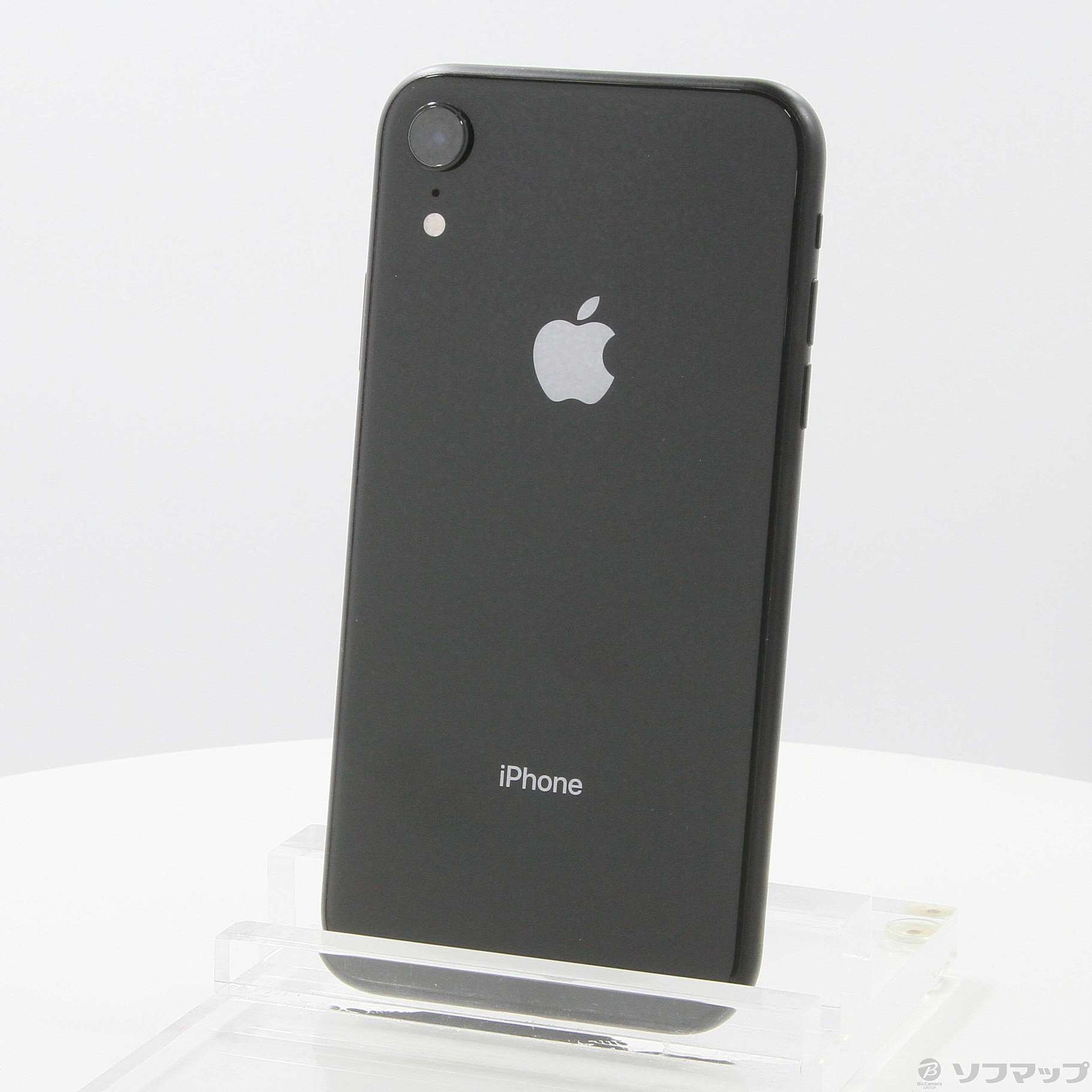 中古】iPhoneXR 128GB ブラック MT0G2J／A SoftBank