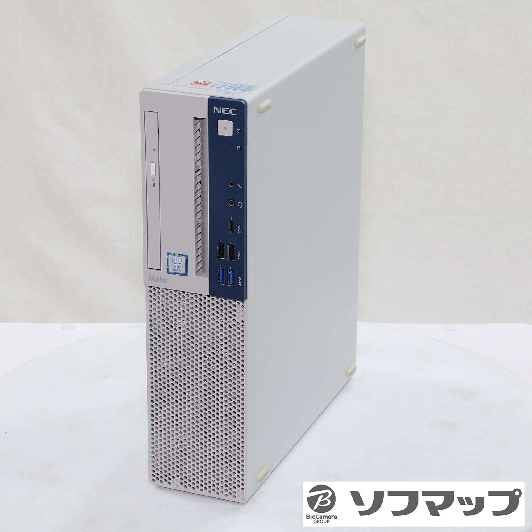 中古】Mate タイプME PC-MKM30EZG3 ［Core i5 8500 (3GHz)／16GB