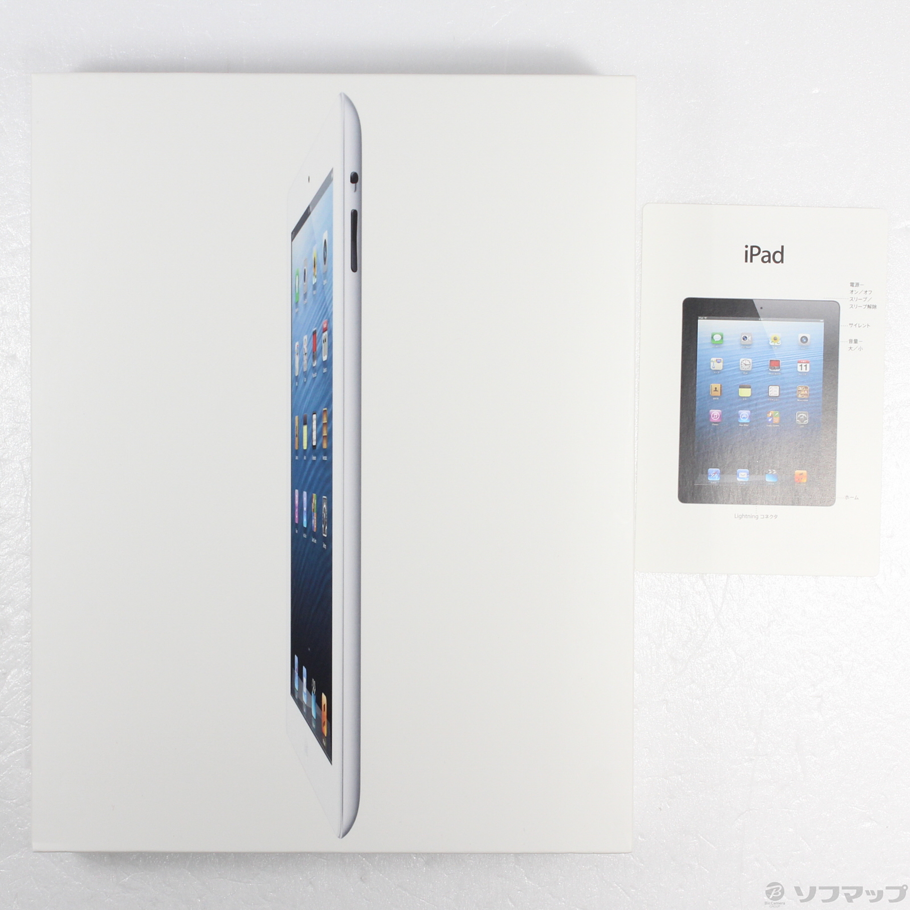 中古】iPad 第4世代 32GB ホワイト MD514J／A Wi-Fi [2133052336570