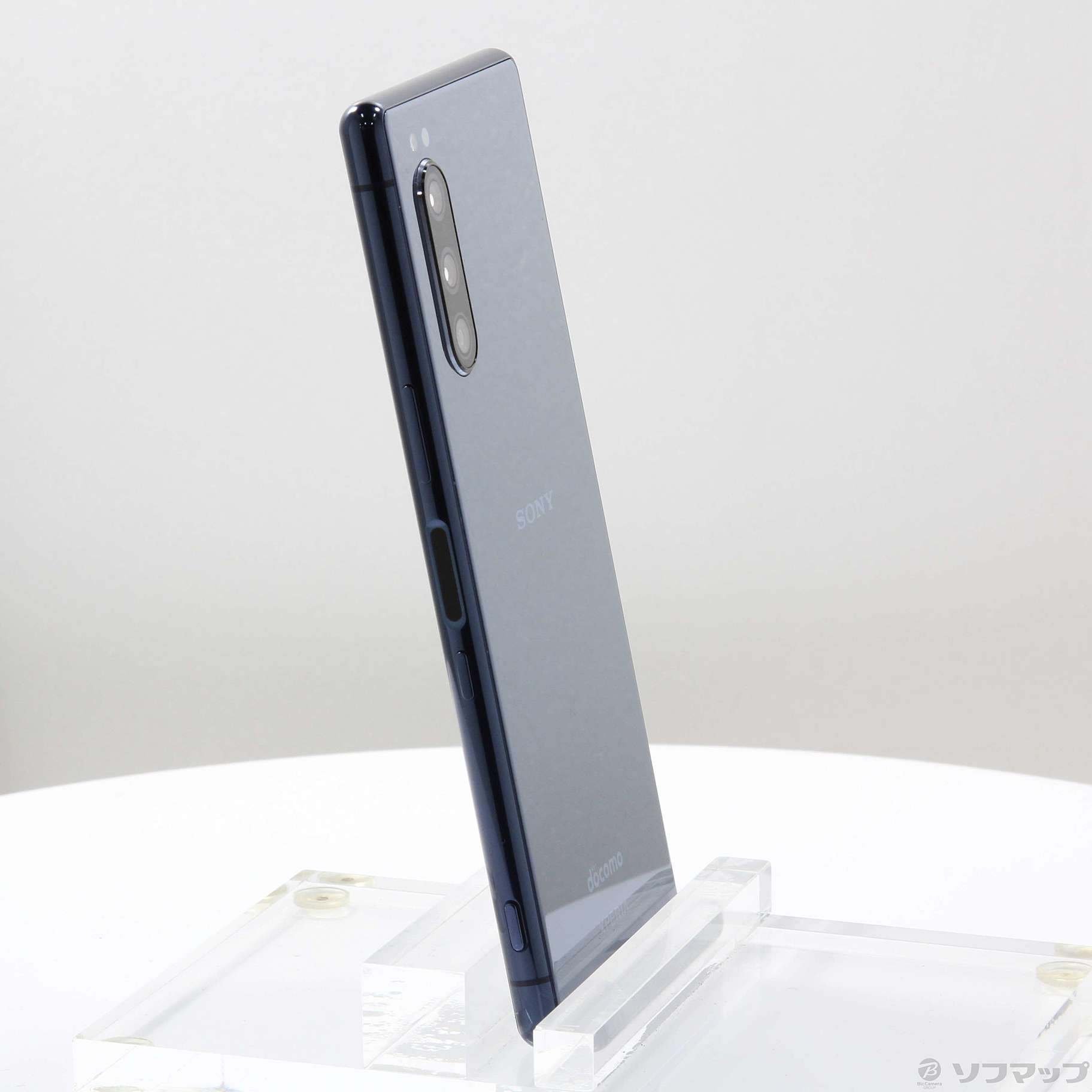 中古】Xperia 5 64GB ブルー SO-01M docomoロック解除SIMフリー