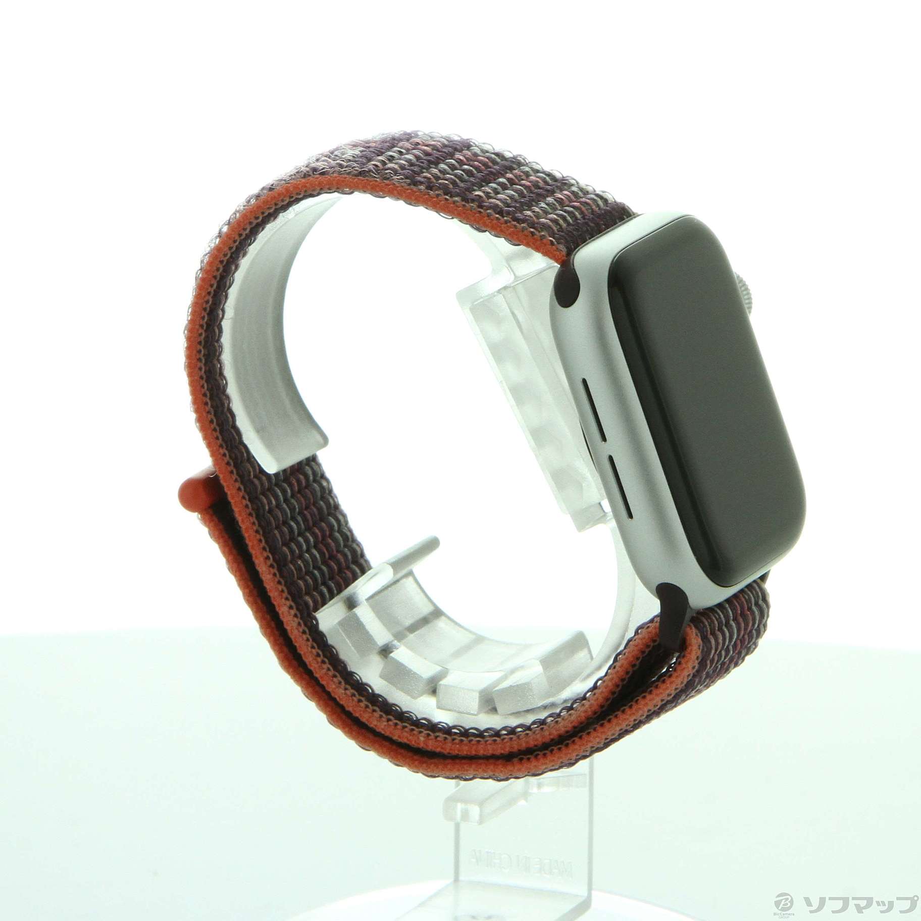 40mm Apple GPS SE Watch 〔中古品〕 エルダーベリースポーツループ シルバーアルミニウムケース 第2世代 スペシャルSET価格  - Com