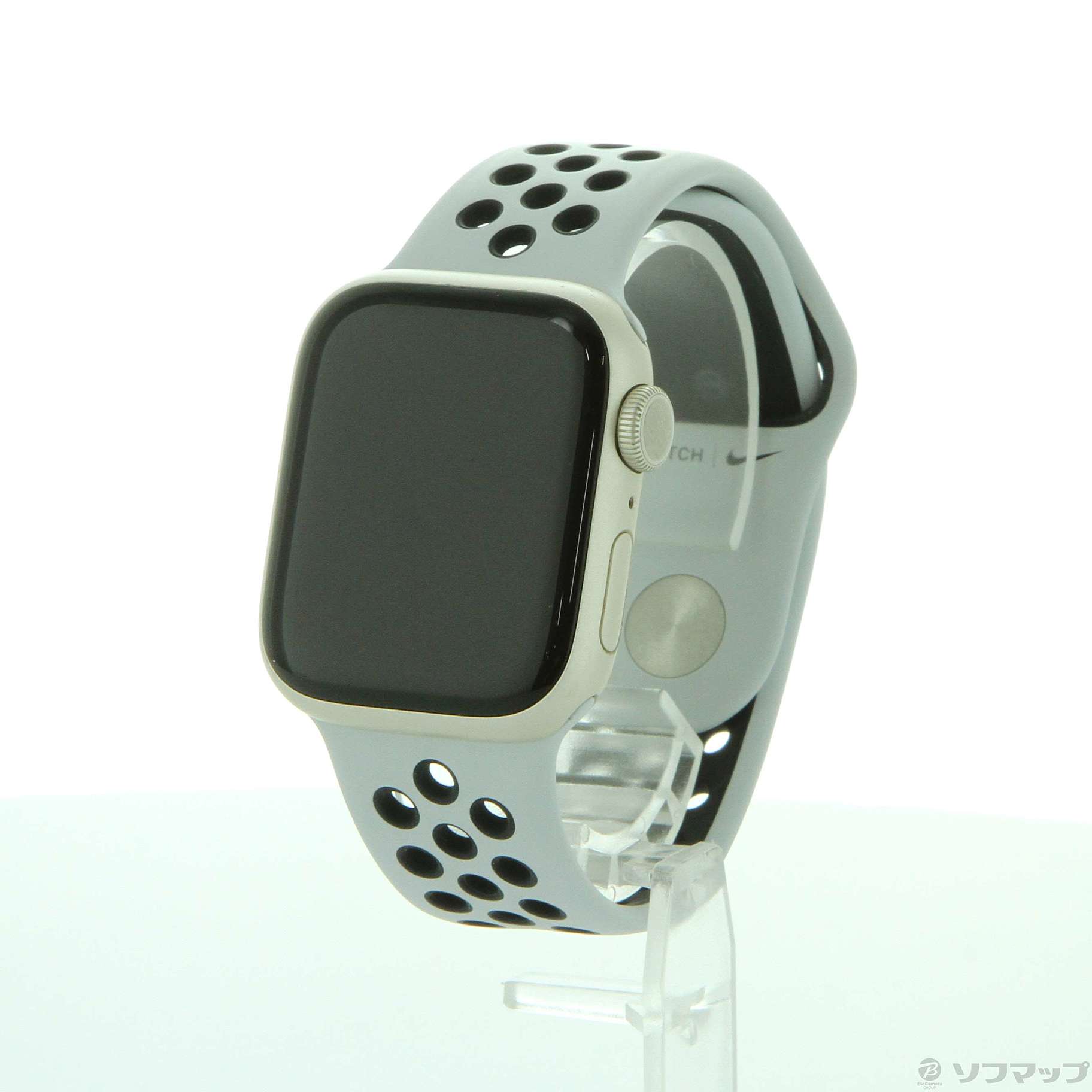 中古】Apple Watch Series 7 Nike GPS 41mm スターライトアルミニウムケース ピュアプラチナム／ブラックNikeスポーツバンド  [2133052344193] - リコレ！|ビックカメラグループ ソフマップの中古通販サイト
