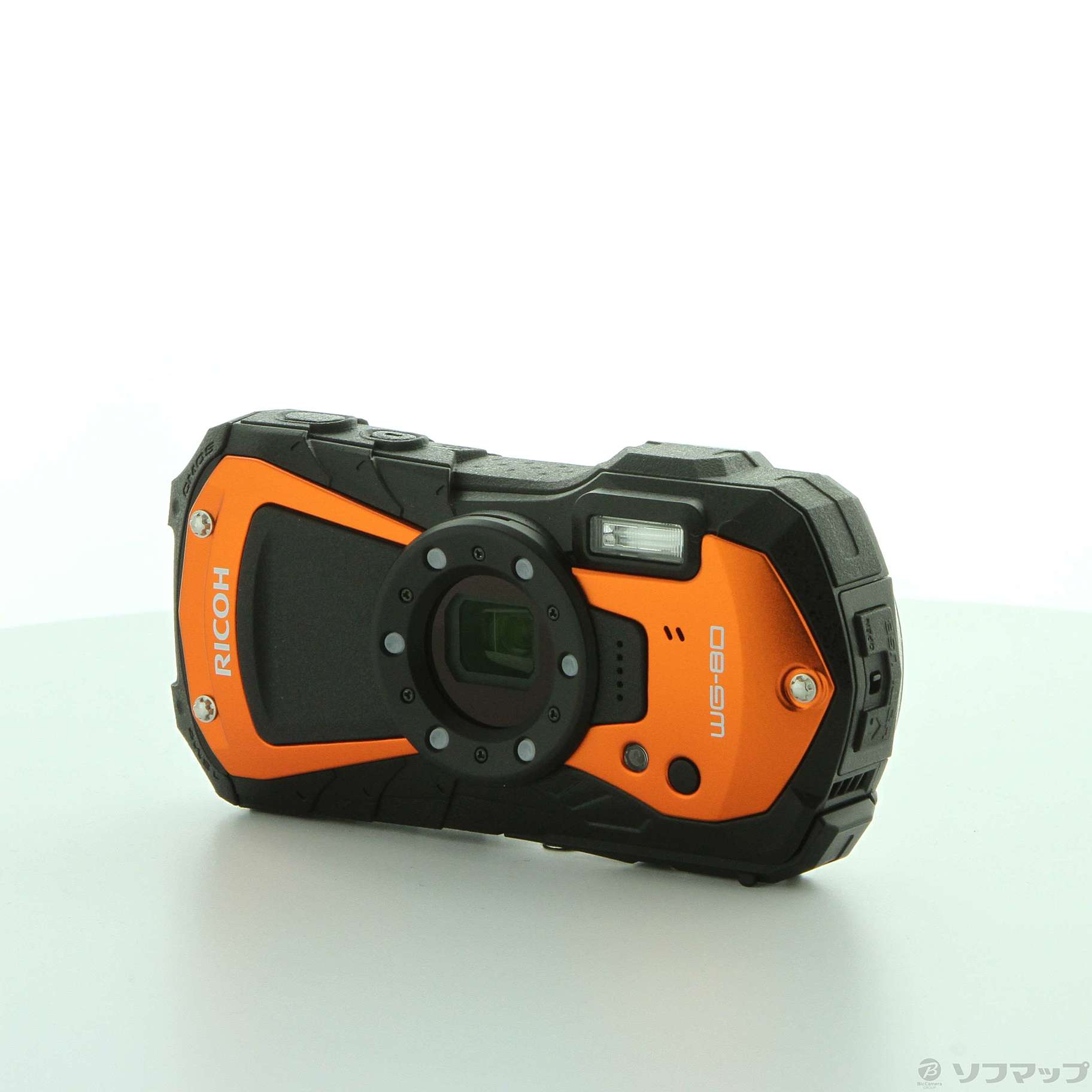 RICOH WG-80 コンパクトデジタルカメラ 新品未使用 オレンジ