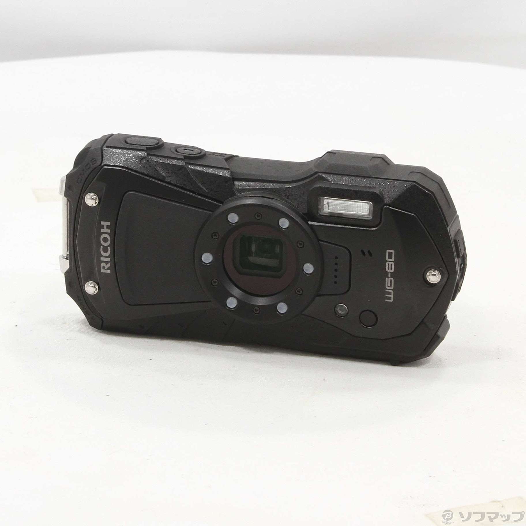 中古】〔展示品〕 RICOH WG-80 ブラック [2133052346975] - リコレ！|ビックカメラグループ ソフマップの中古通販サイト