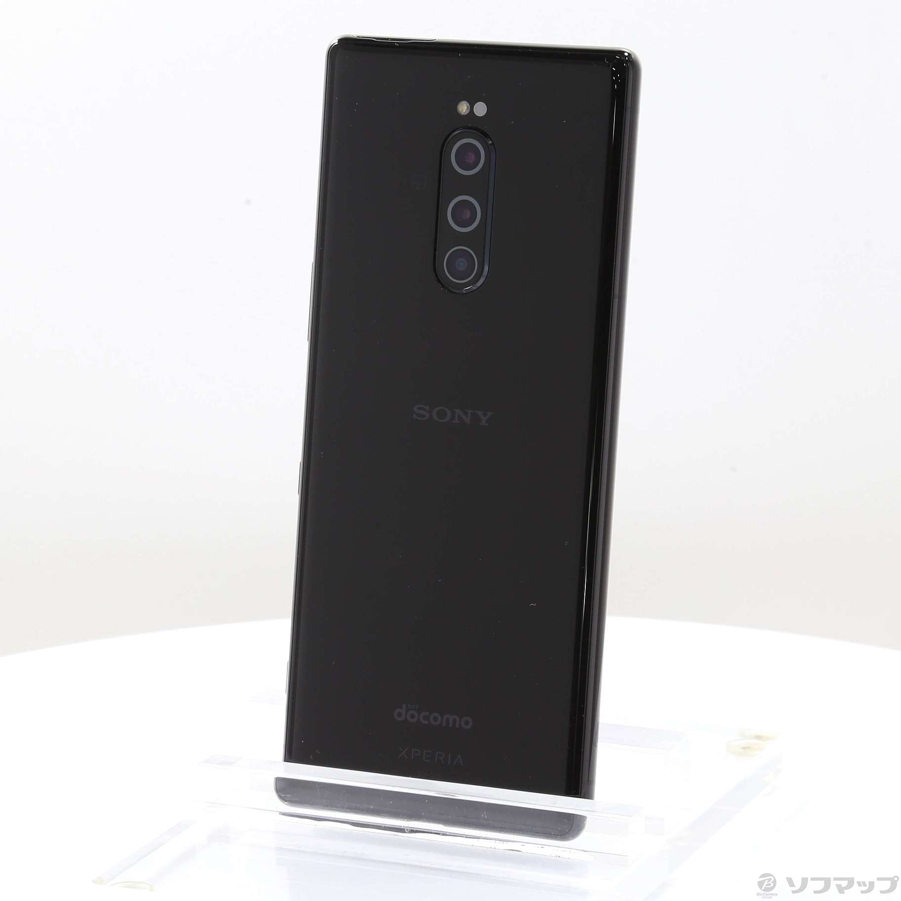 中古】Xperia 1 64GB ブラック SO-03L docomoロック解除SIMフリー [2133052354901] -  リコレ！|ビックカメラグループ ソフマップの中古通販サイト