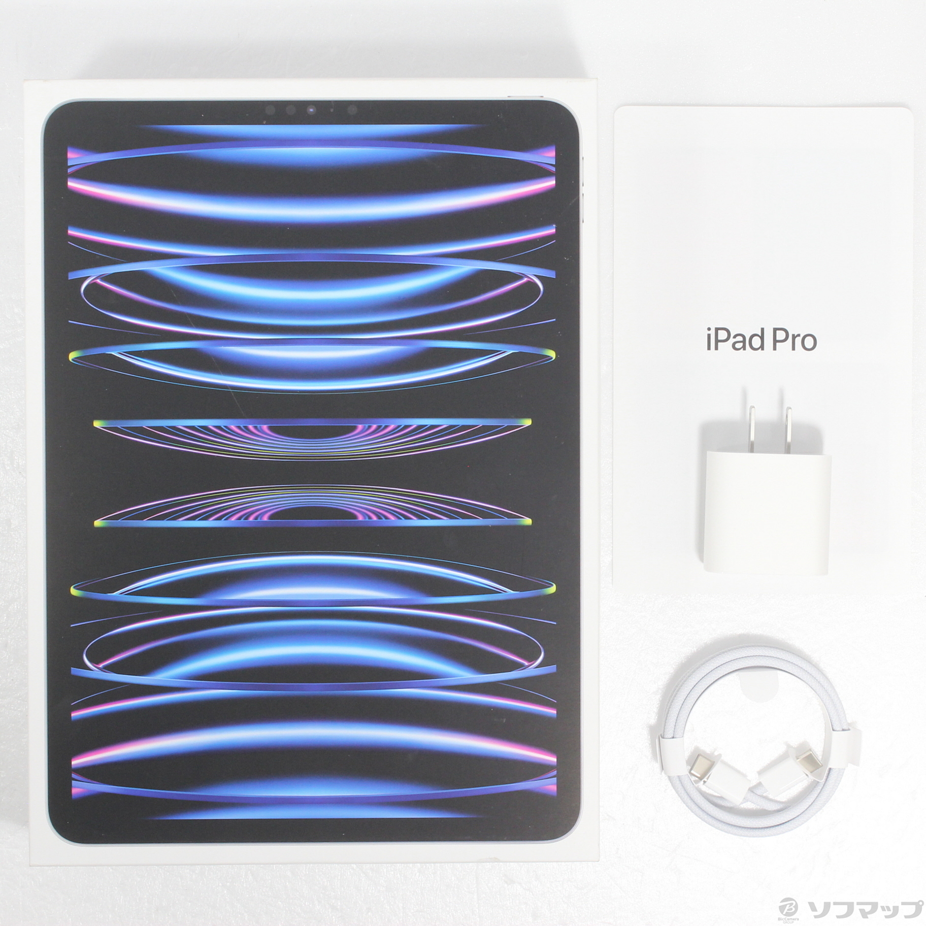 中古】iPad Pro 11インチ 第4世代 128GB シルバー MNXE3J／A Wi-Fi 