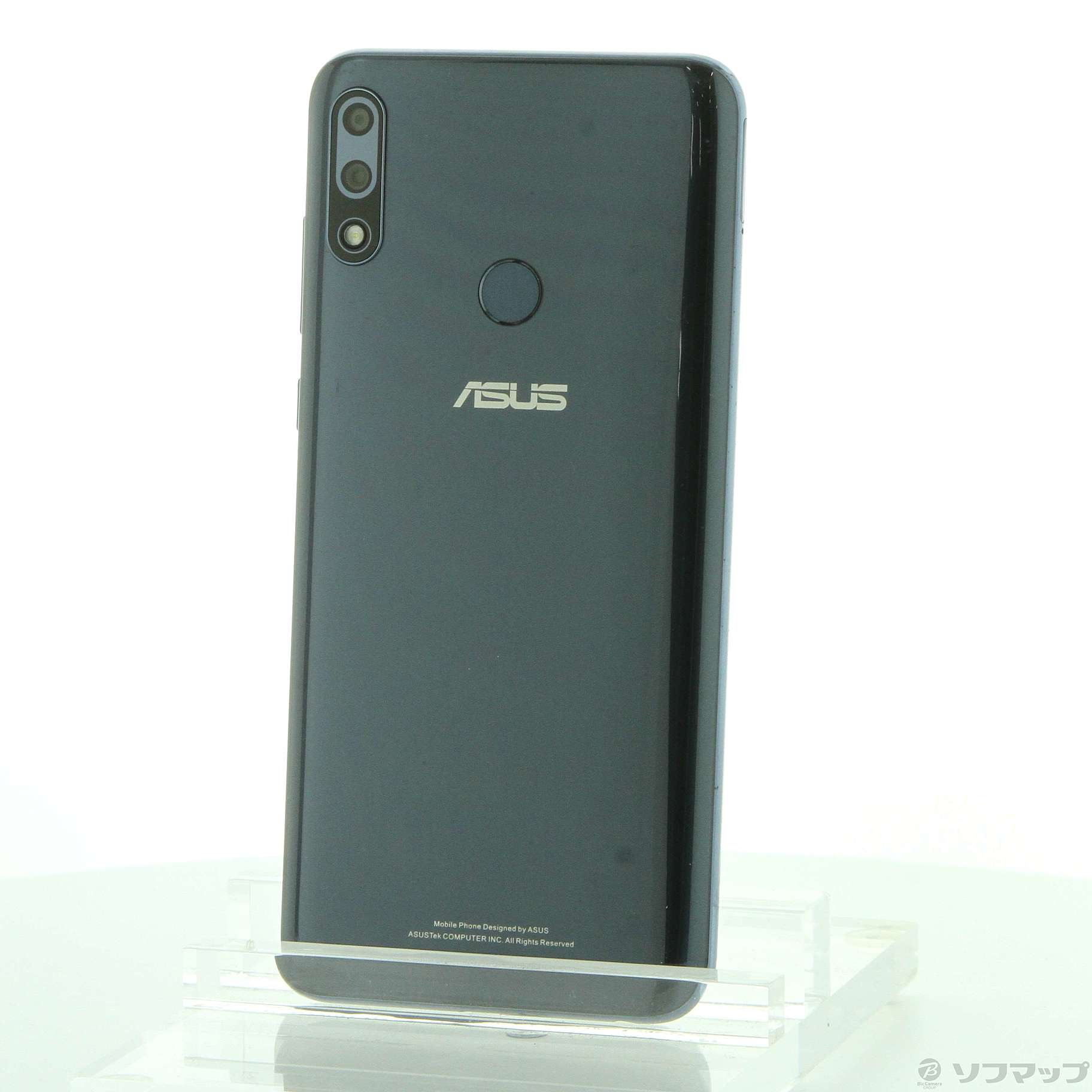 中古】ZenFone Max Pro M2 64GB ミッドナイトブルー ZB631KL-BL64S6