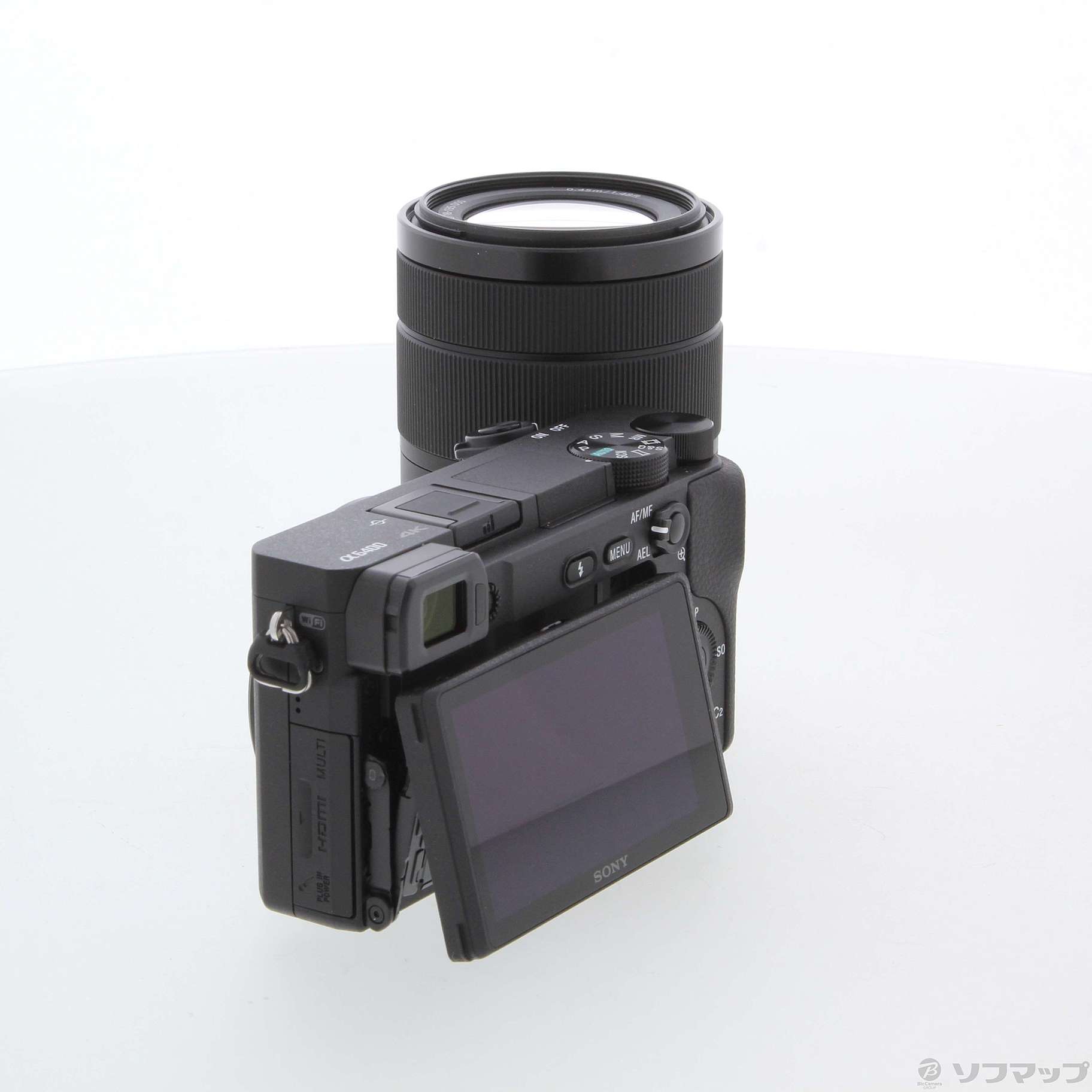 中古】α6400 ILCE-6400M 高倍率ズームレンズキット ブラック