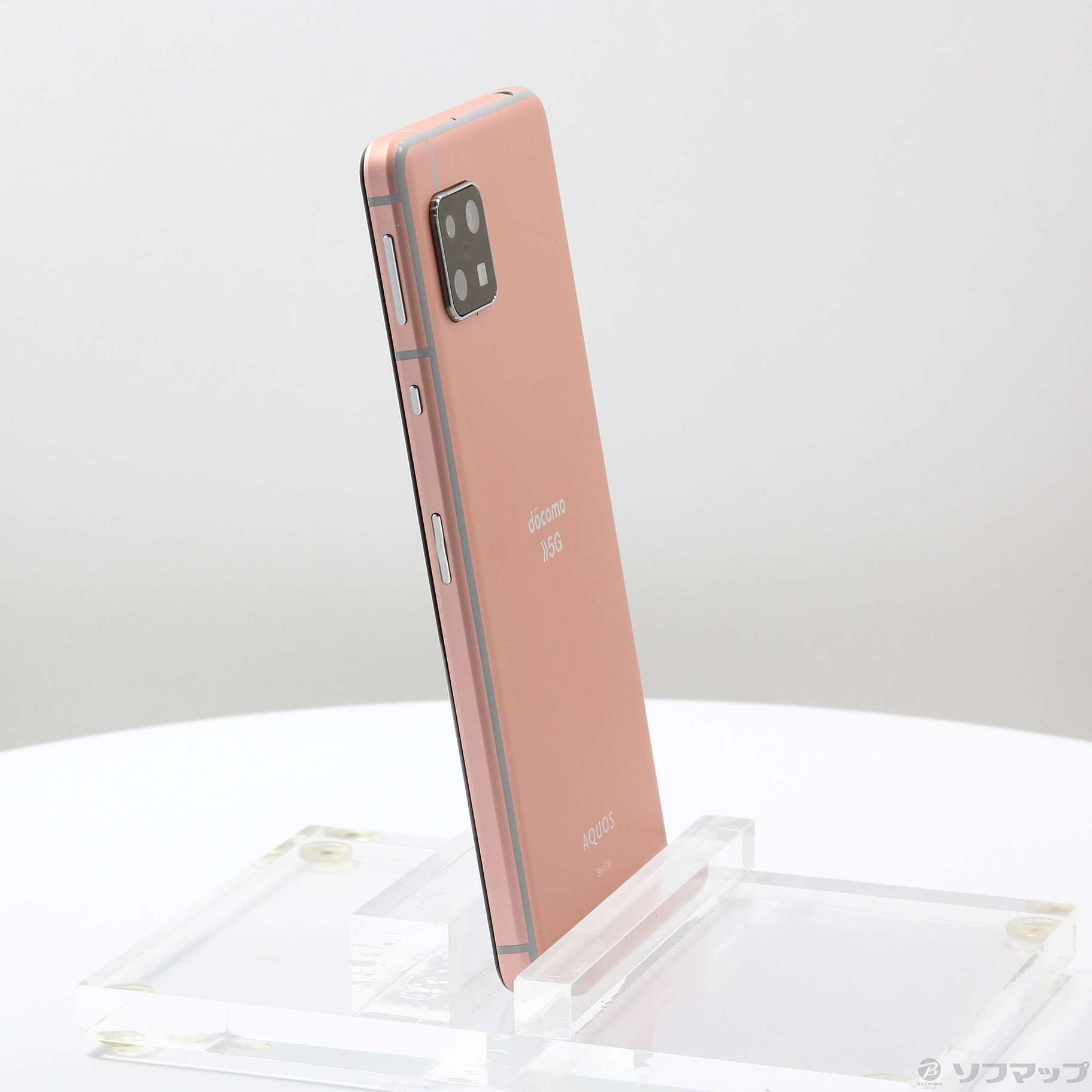 中古】AQUOS sense5G 64GB コーラルレッド SH-53A docomoロック解除SIMフリー [2133052382355] -  リコレ！|ビックカメラグループ ソフマップの中古通販サイト