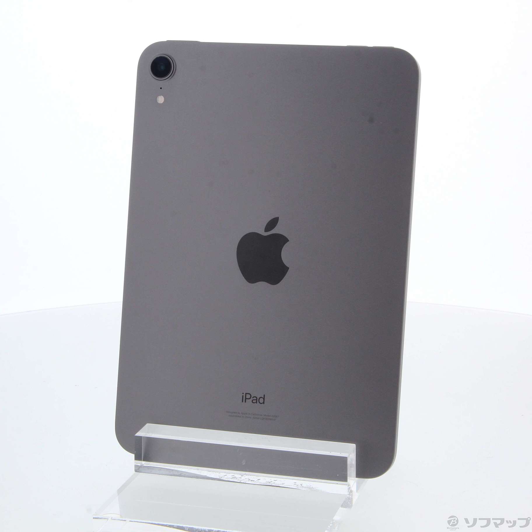 中古】iPad mini 第6世代 64GB スペースグレイ MK7M3J／A Wi-Fi