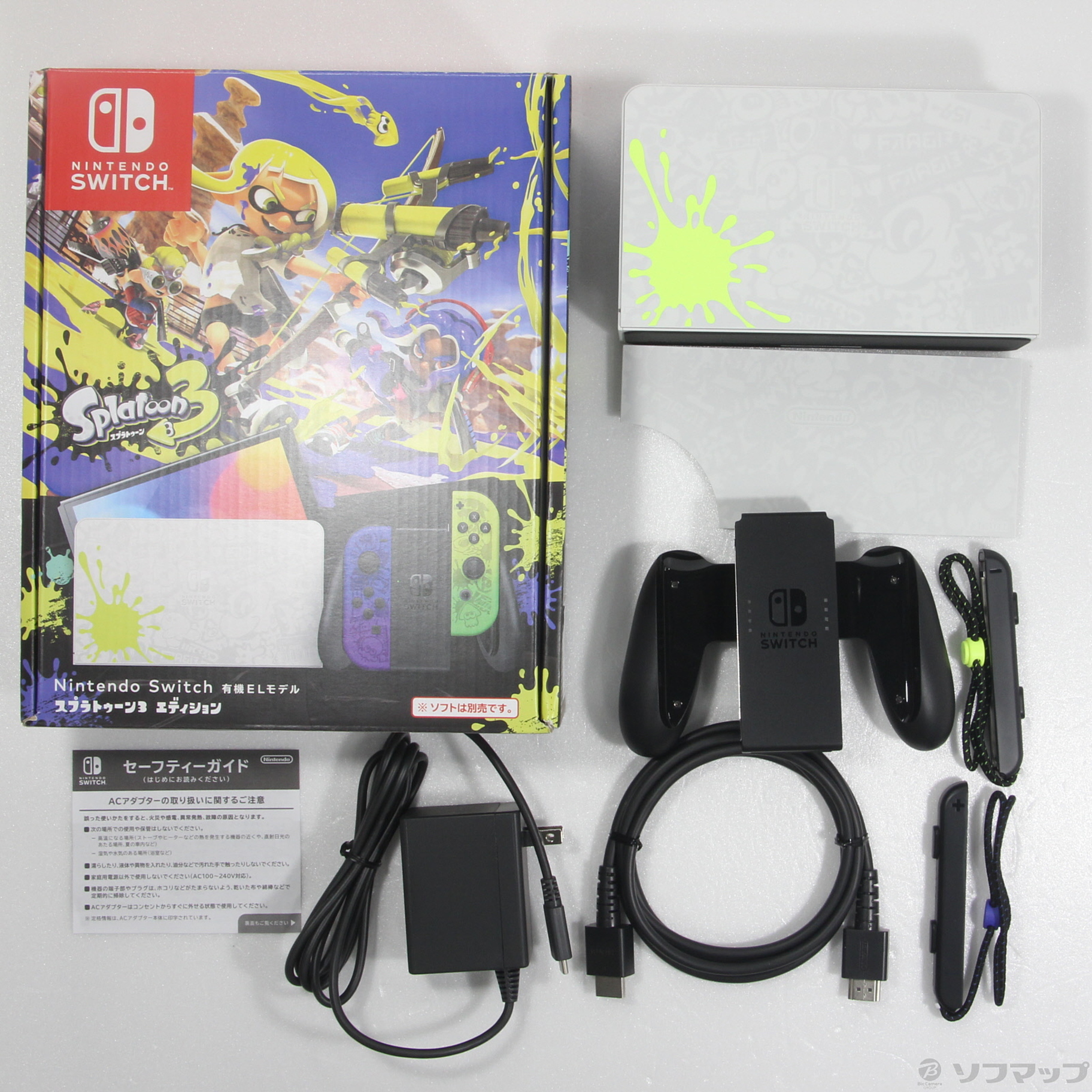 中古品〕 Nintendo Switch 有機ELモデル スプラトゥーン3エディション