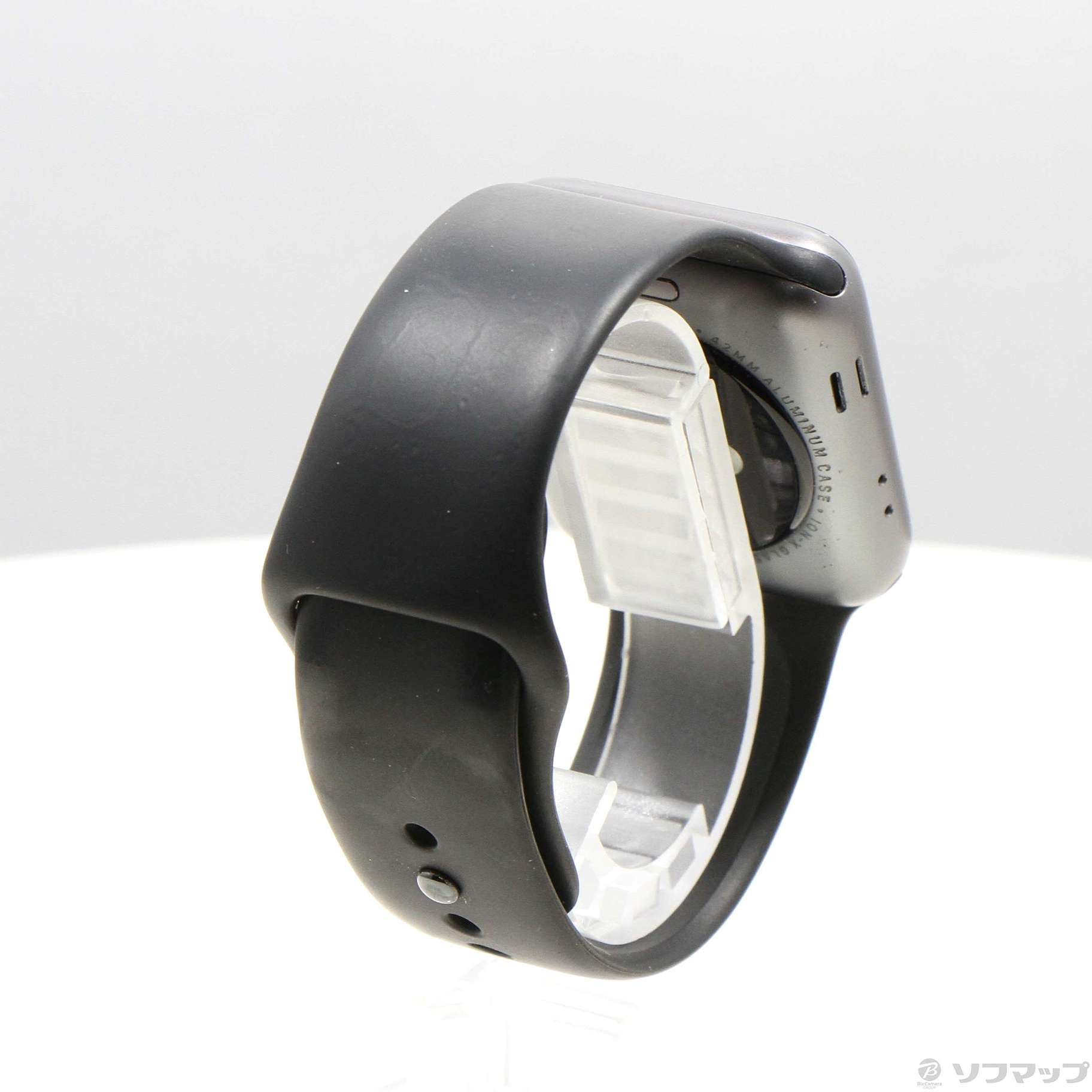 中古】Apple Watch Series 3 GPS 42mm スペースグレイアルミニウム