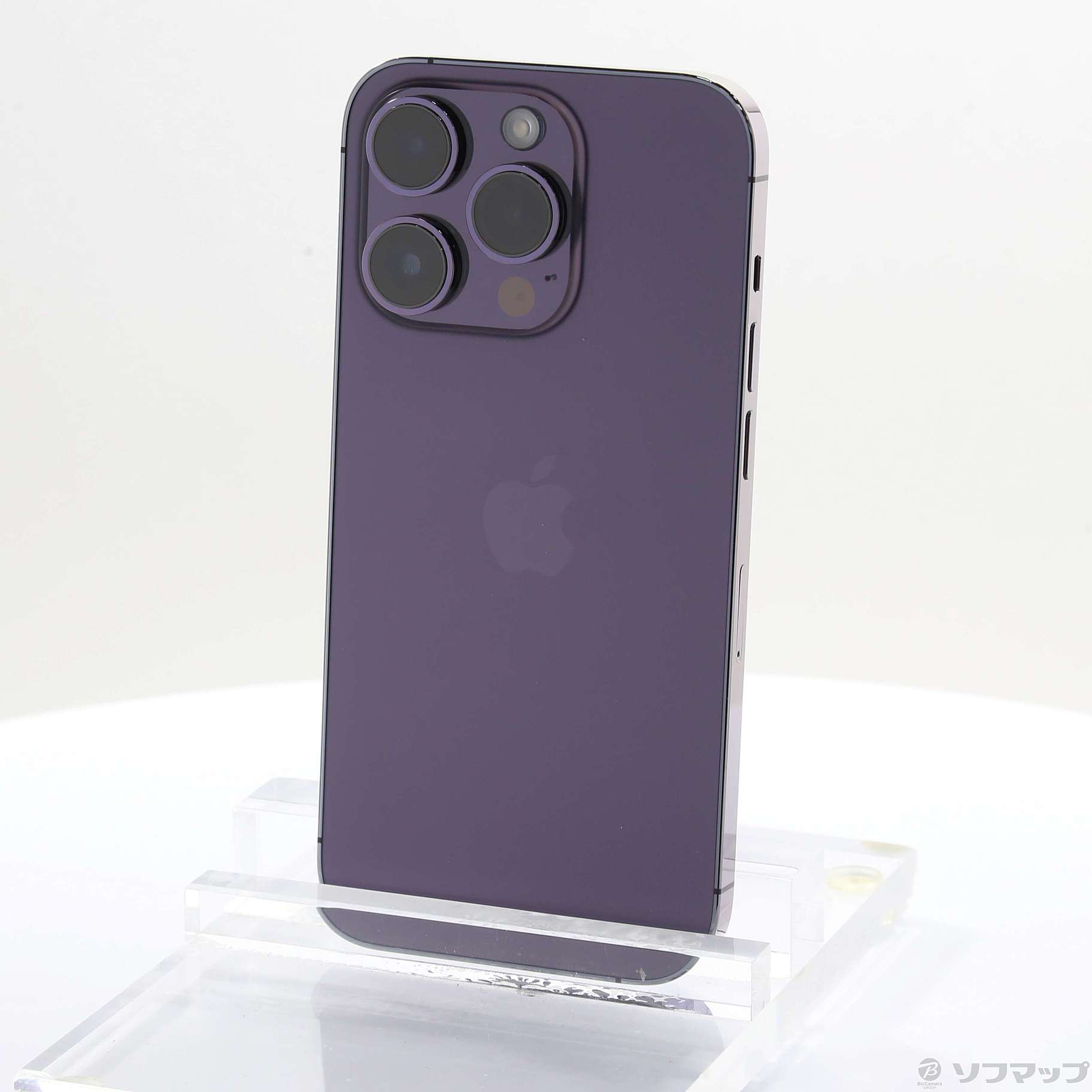 中古】iPhone14 Pro 128GB ディープパープル NQ0F3J／A SIMフリー