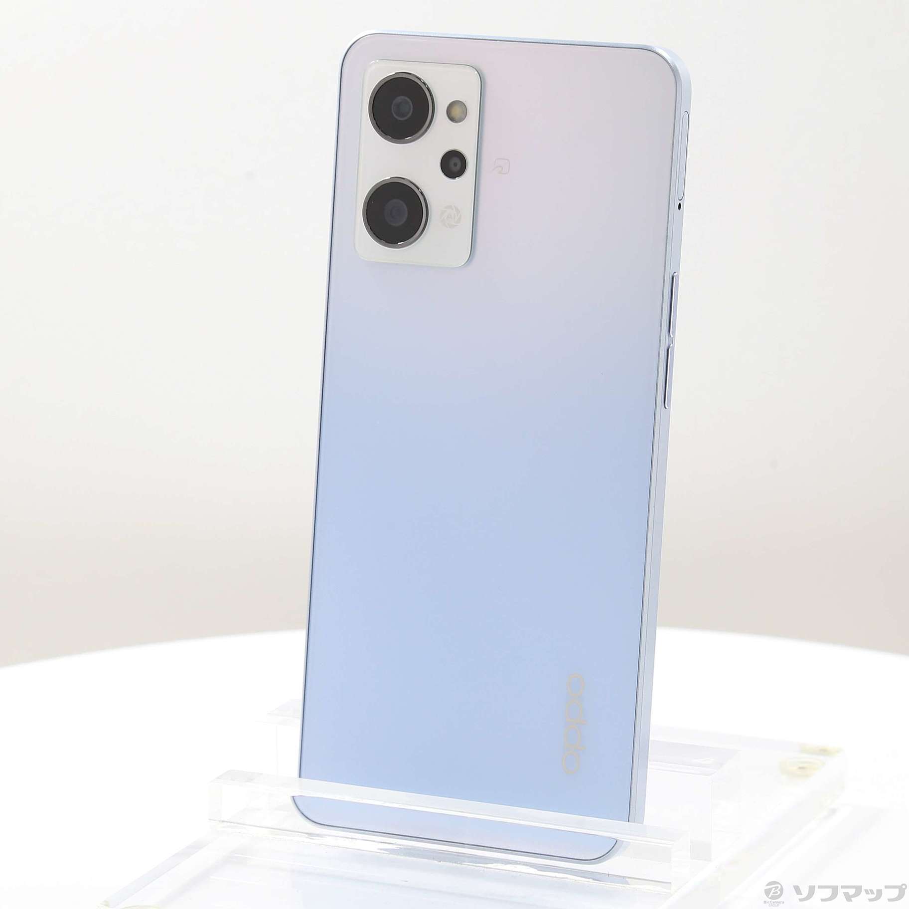 中古】OPPO Reno7 A 128GB ドリームブルー OPG04 auロック解除SIM