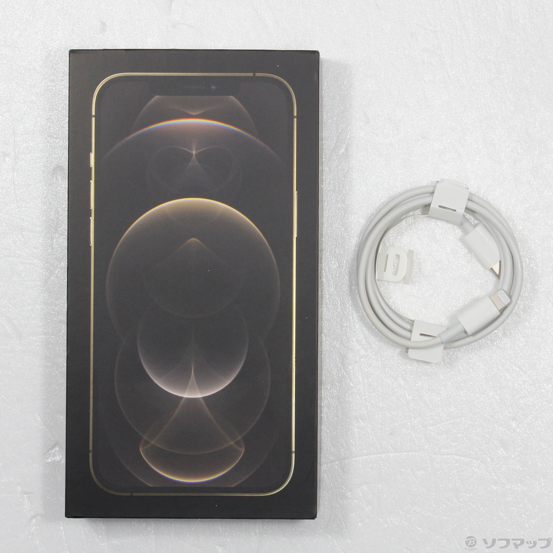 中古】iPhone12 Pro Max 128GB ゴールド NGCW3J／A SIMフリー