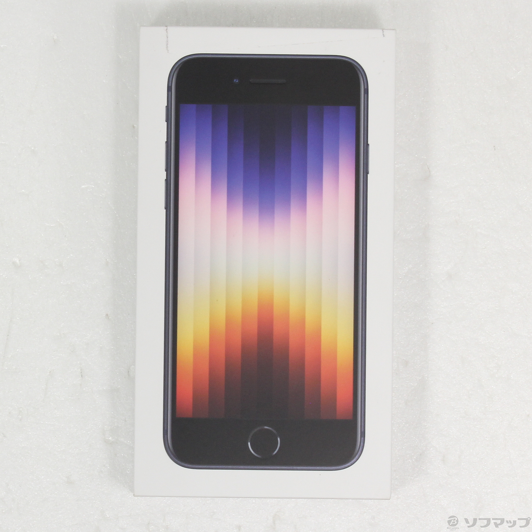 中古】iPhone SE 第3世代 64GB ミッドナイト MMYC3J／A SIMフリー