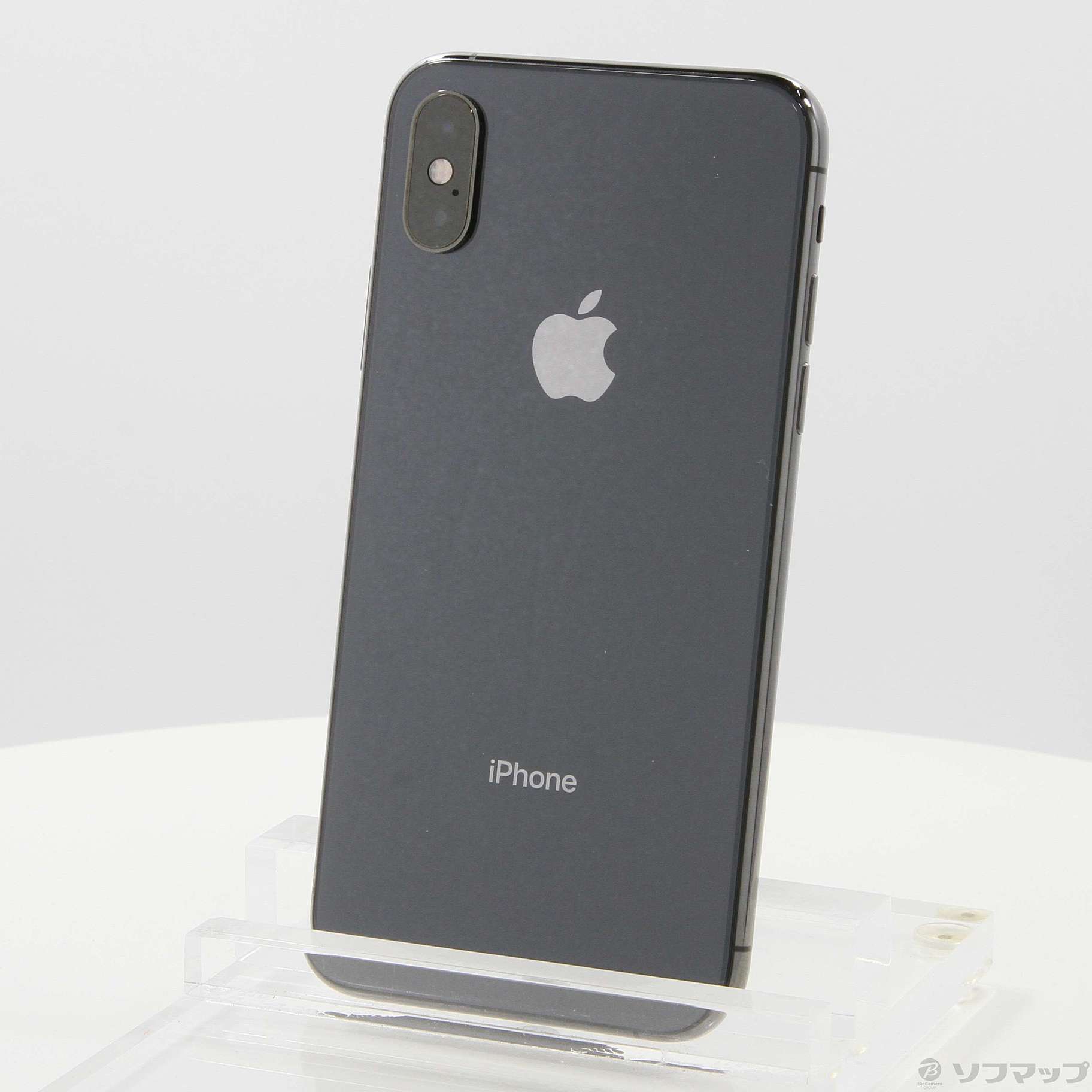 (中古)Apple iPhoneXS 256GB スペースグレイ MTE02J/A SIMフリー(381-ud)