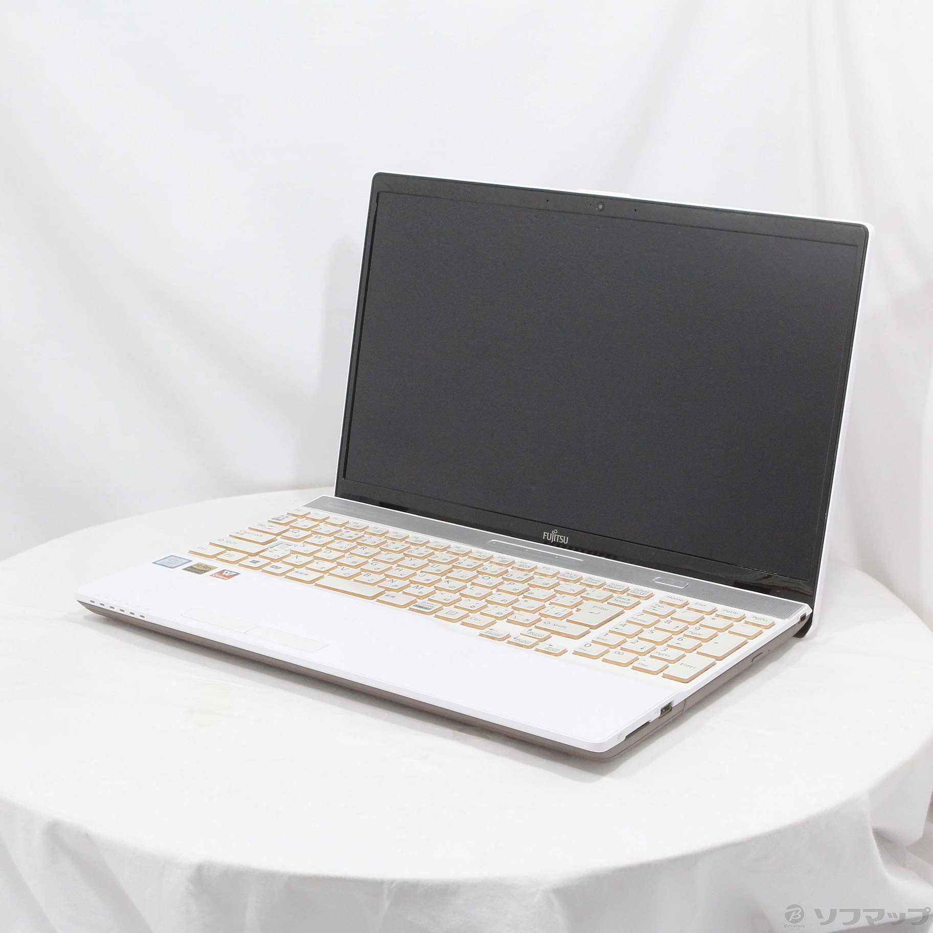 中古】LIFEBOOK WA3／C2 FMVWC2A37W 〔Windows 10〕 ［Core-i7-8550U  (1.8GHz)／8GB／HDD1TB／SSD128GB／15.6インチワイド］ [2133052428763] - リコレ！|ビックカメラグループ  ソフマップの中古通販サイト - 長期保証付