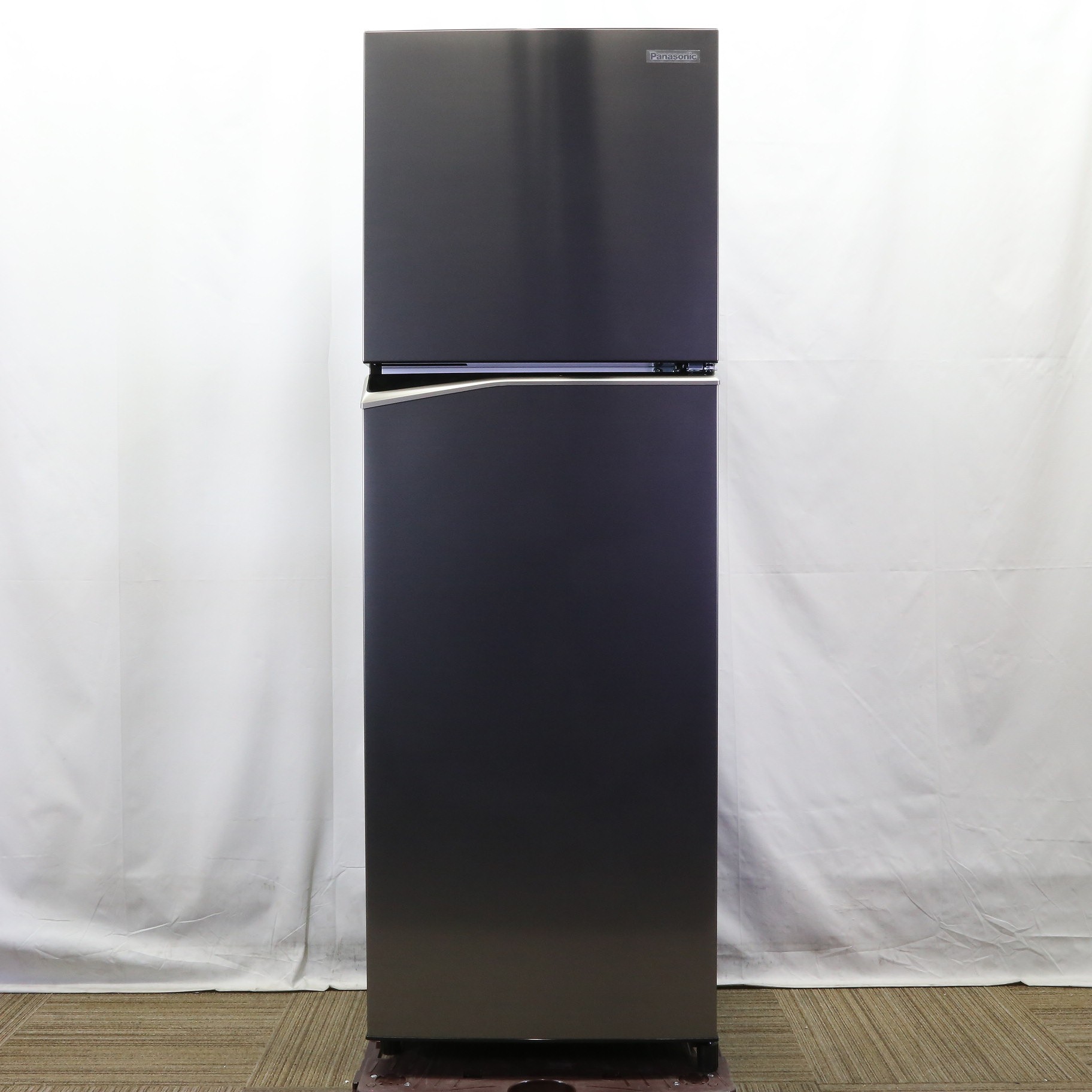 〔展示品〕 冷蔵庫 シンプル2ドアタイプ ダークグレー NR-B252T-H ［幅55.5cm ／248L ／2ドア ／右開きタイプ ／2023年］