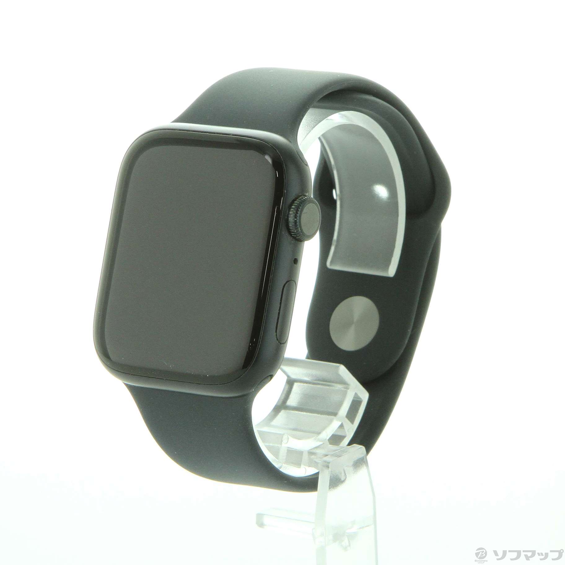 applewatch8【美品】Apple Watch 8 45mm GPS ミッドナイト アルミ