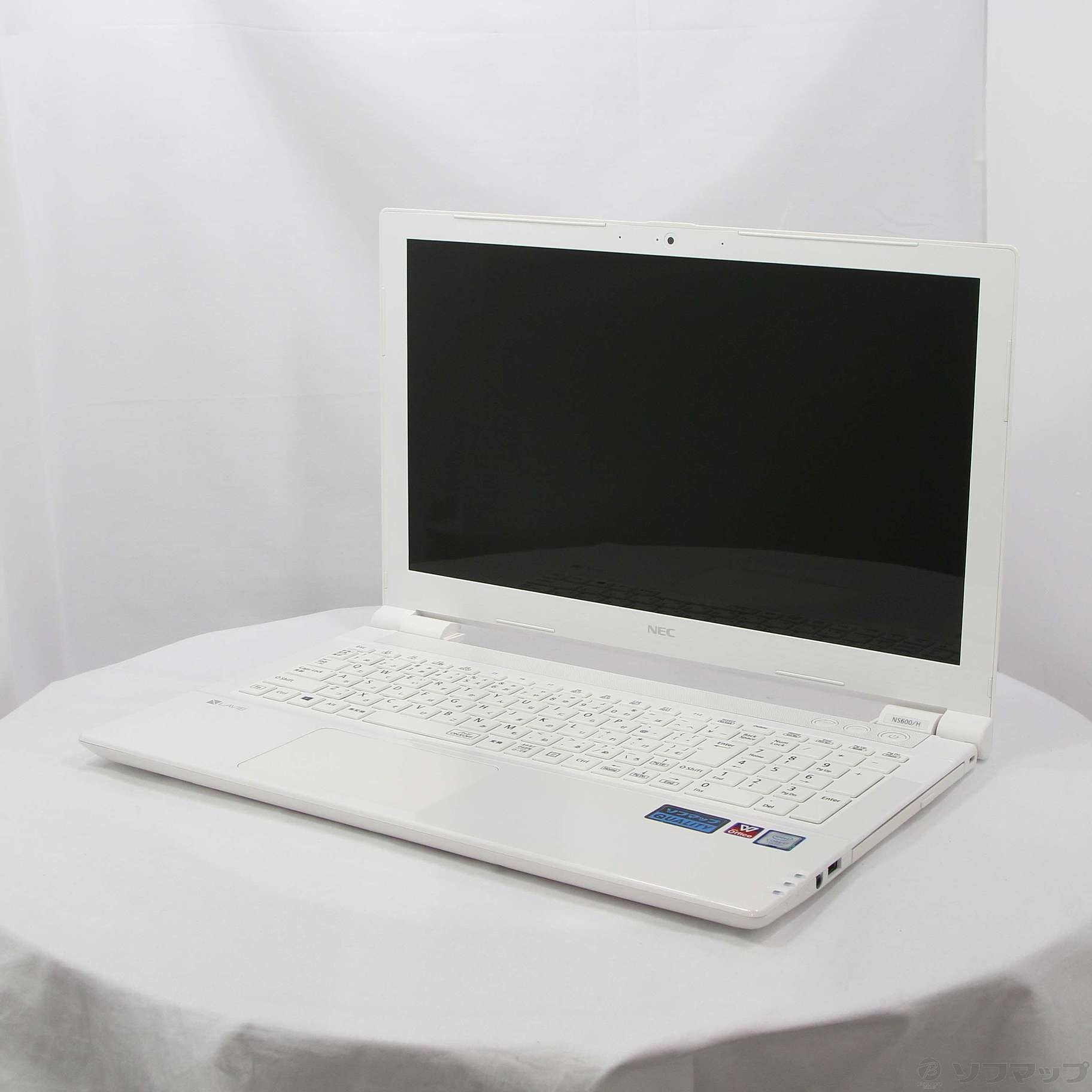 (中古)NEC LAVIE Note Standard PC-NS600HAW エクストラホワイト (Windows 10)(349-ud)