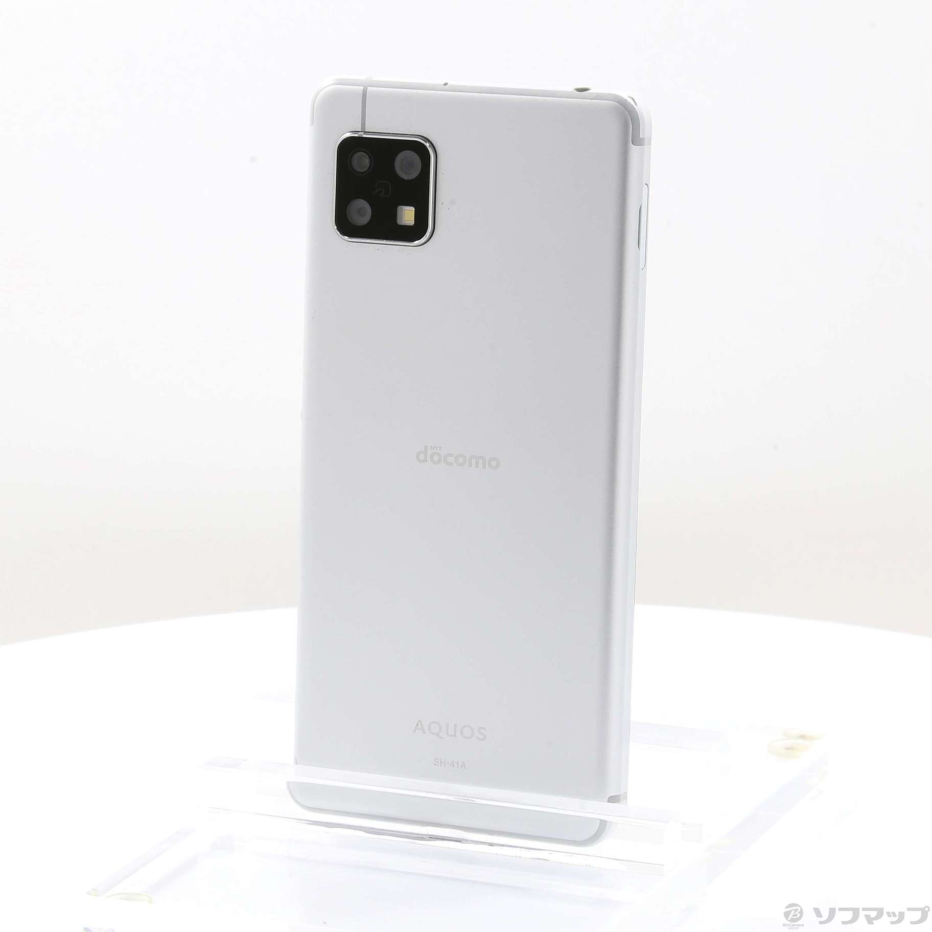 中古】AQUOS sense4 64GB シルバー SH-41A docomoロック解除SIM