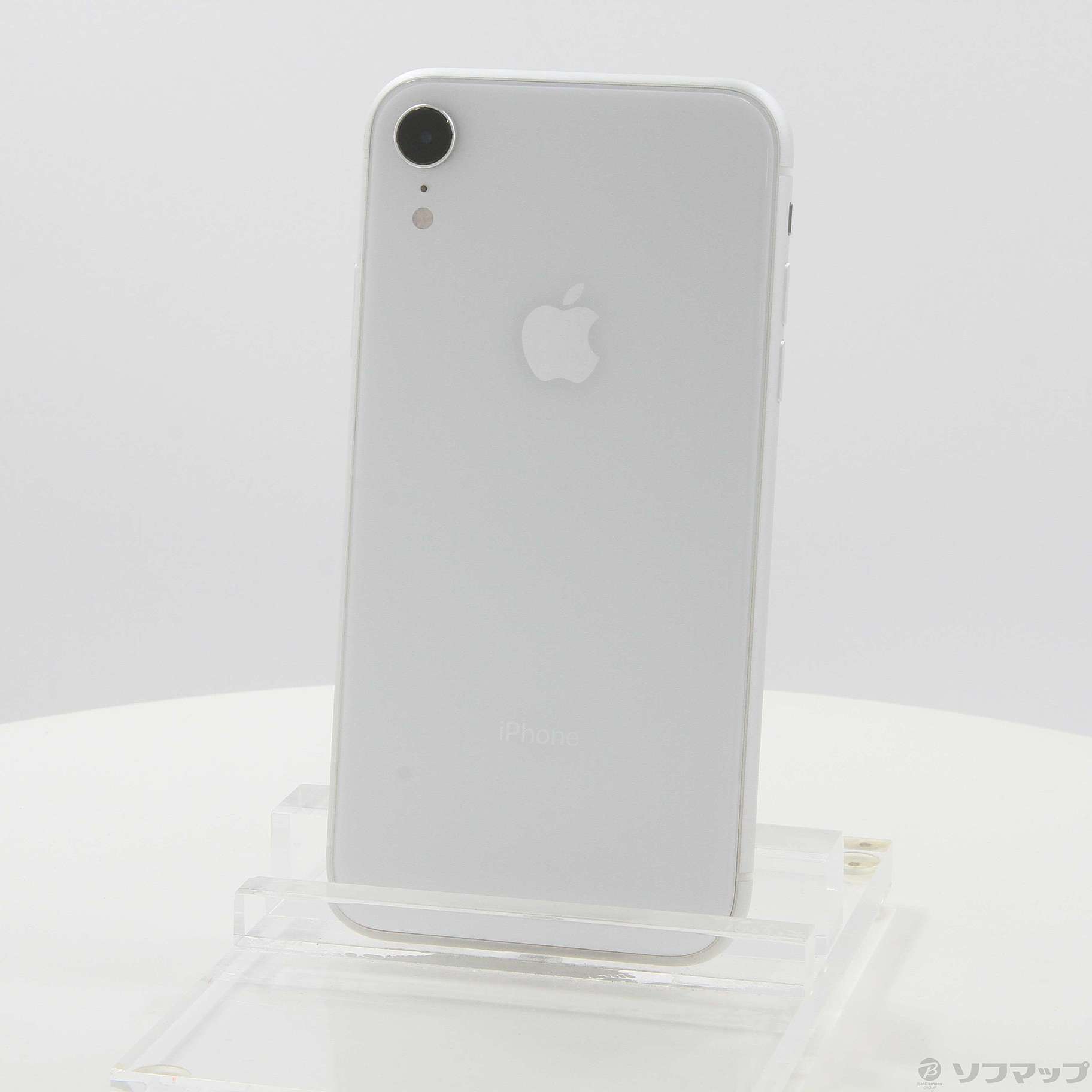 低価人気iPhoneXR White 128GB softbank SIMフリー スマートフォン本体