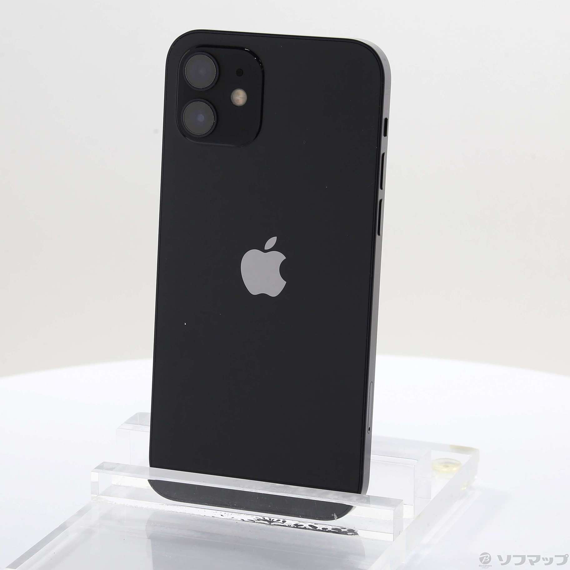 中古】iPhone12 64GB ブラック MGHN3J／A SIMフリー 〔ネットワーク