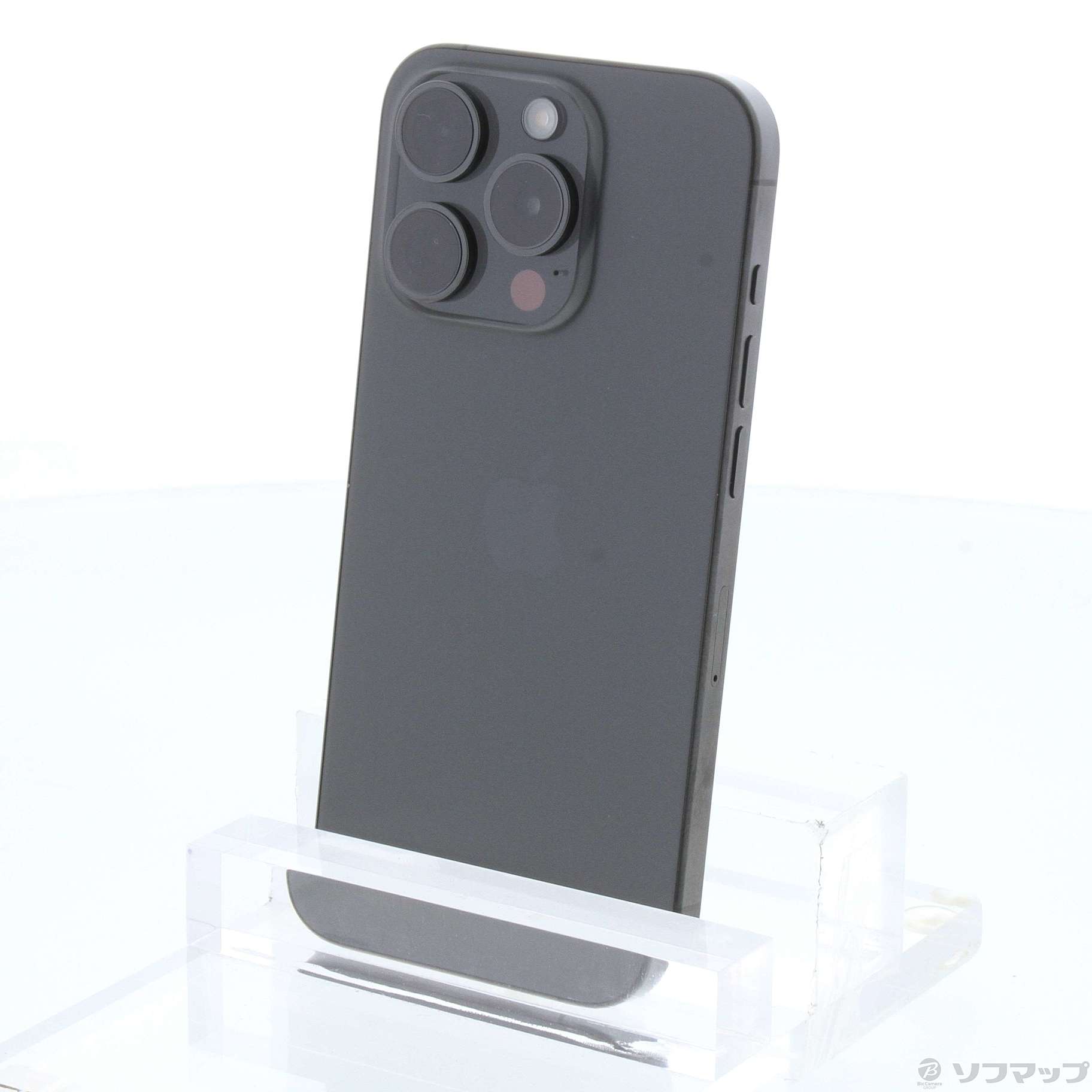 新品未使用】]iPhone 15 Pro ブラックチタニウム 128 GB-