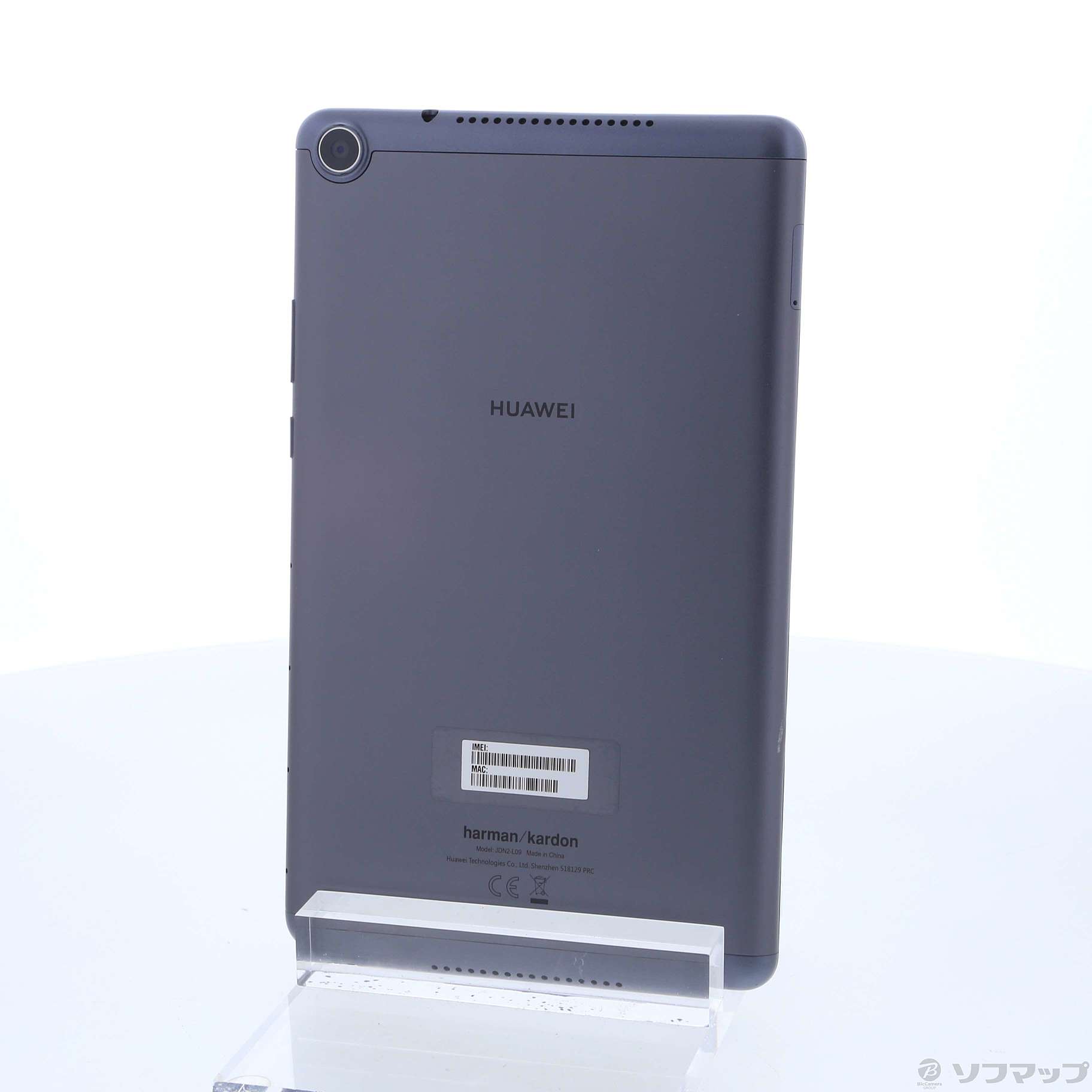 【中古】MediaPad M5 lite 8 32GB スペースグレー JDN2L09 SIMフリー [8インチ液晶／Huawei