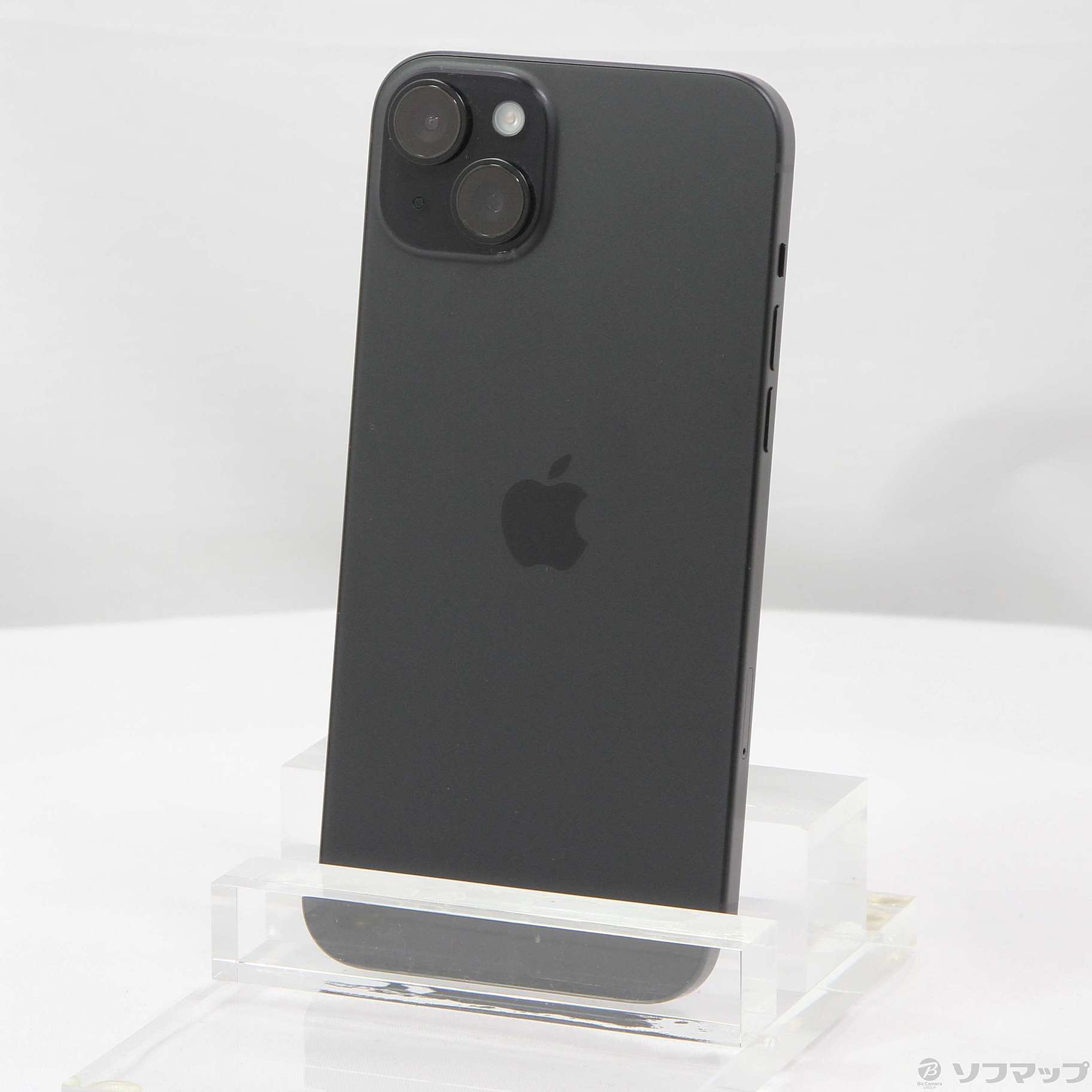 中古】iPhone15 Plus 256GB ブラック MU0F3J／A SIMフリー 