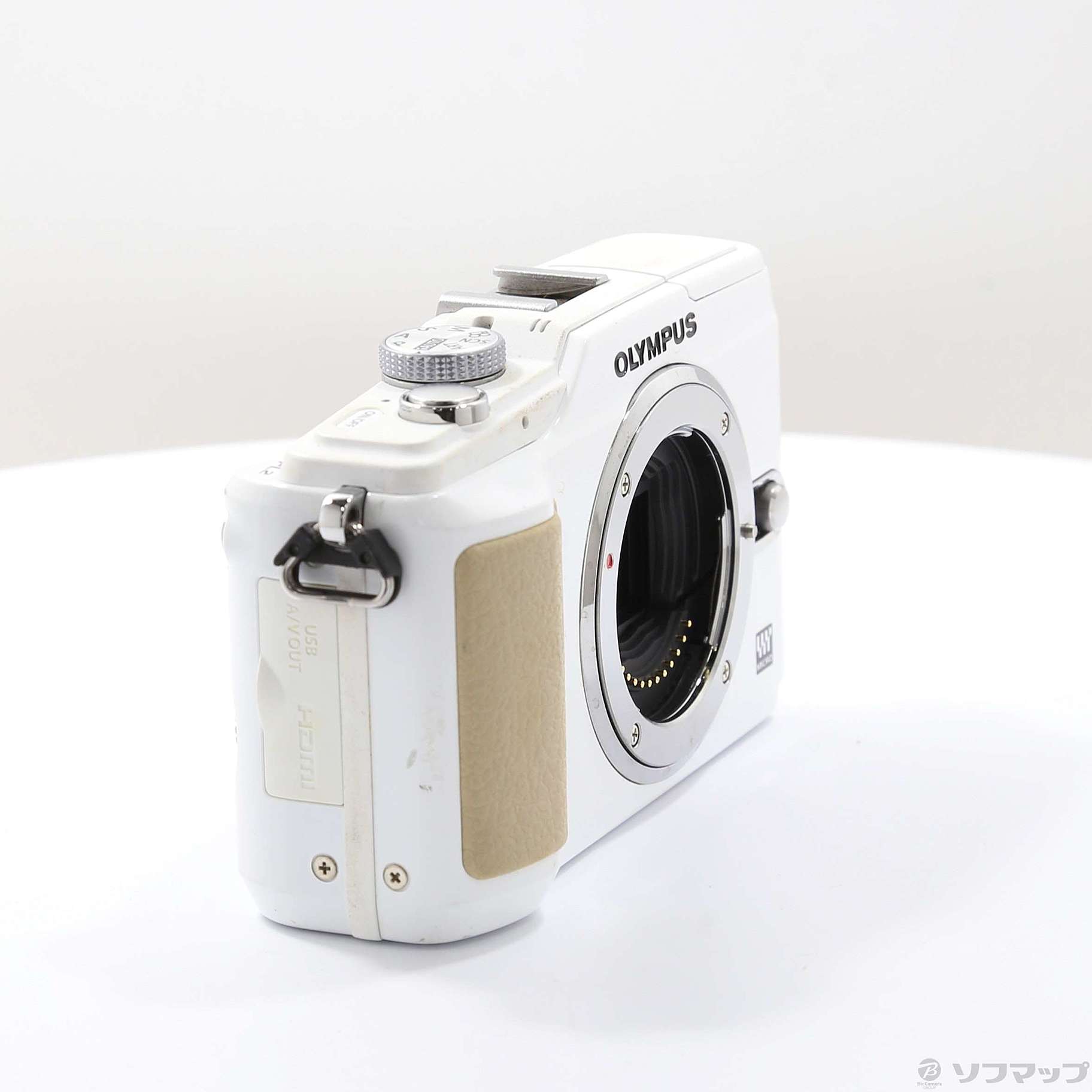 OLYMPUS ミラーレス一眼 E-PL2 ボディ ホワイト E-PL2 BODY WHT 